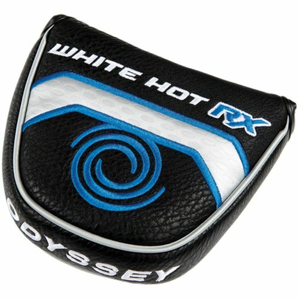 NEW Odyssey White Hot RX Black/Silver/Blue Mallet Putter Headcover
