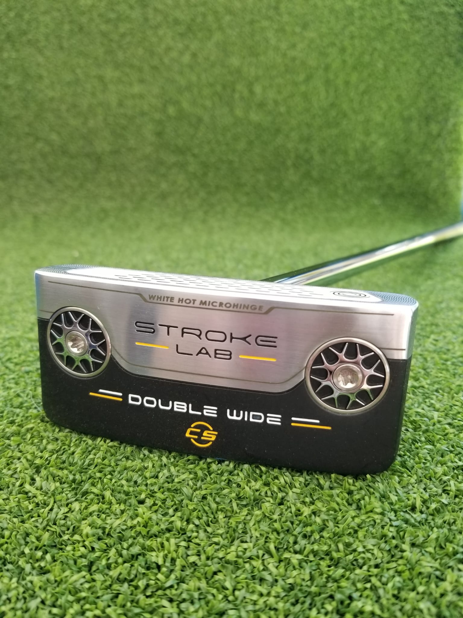 Odyssey Stroke Lab Double Wide Putter, RH + H/C, 34” Stroke Center