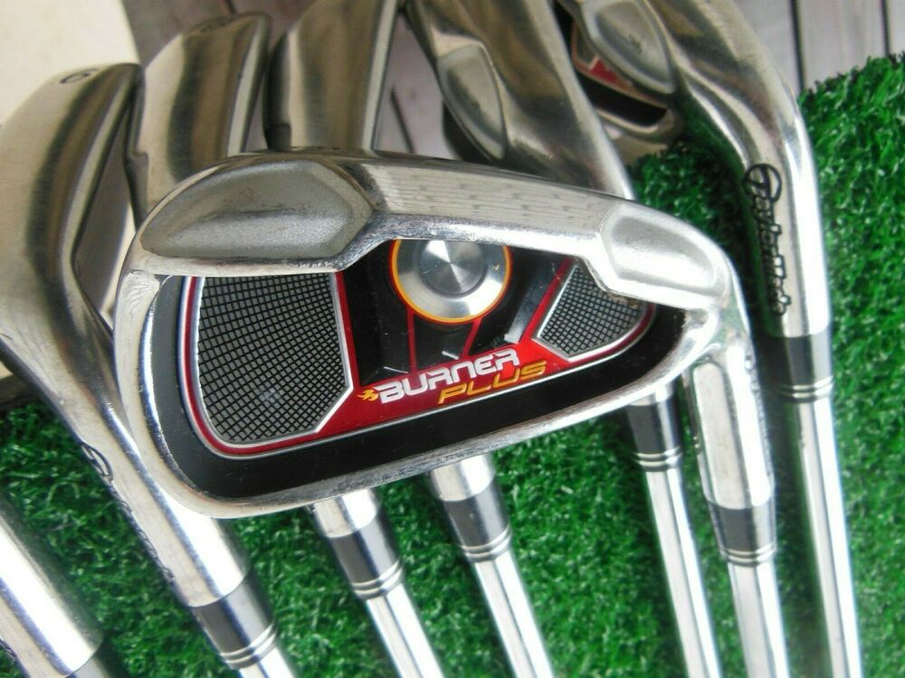 TaylorMade BURNER PLUS (4iPW+AW) Iron Set w/ +1/2" TM TK 85g Steel