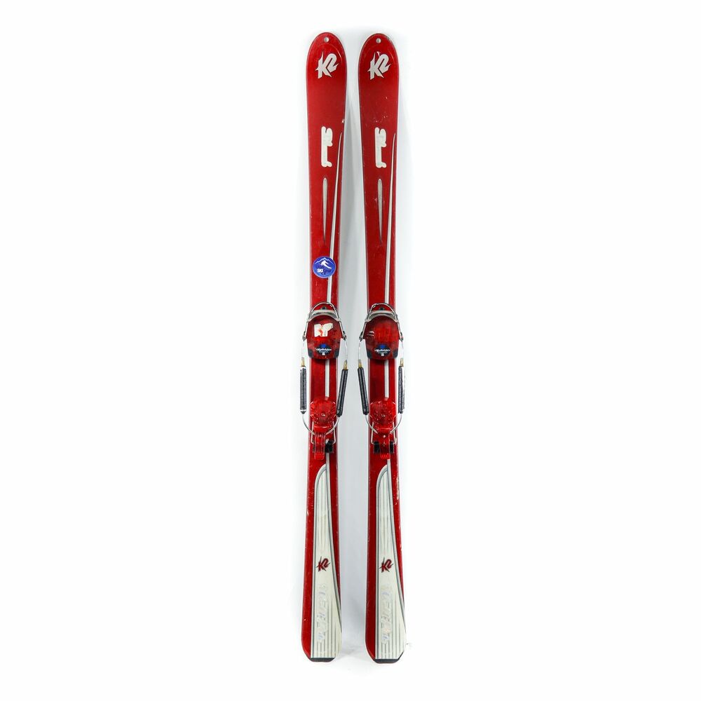 174 K2 World Piste 2005 Telemark Skis with Rottefella Cobra Bindings