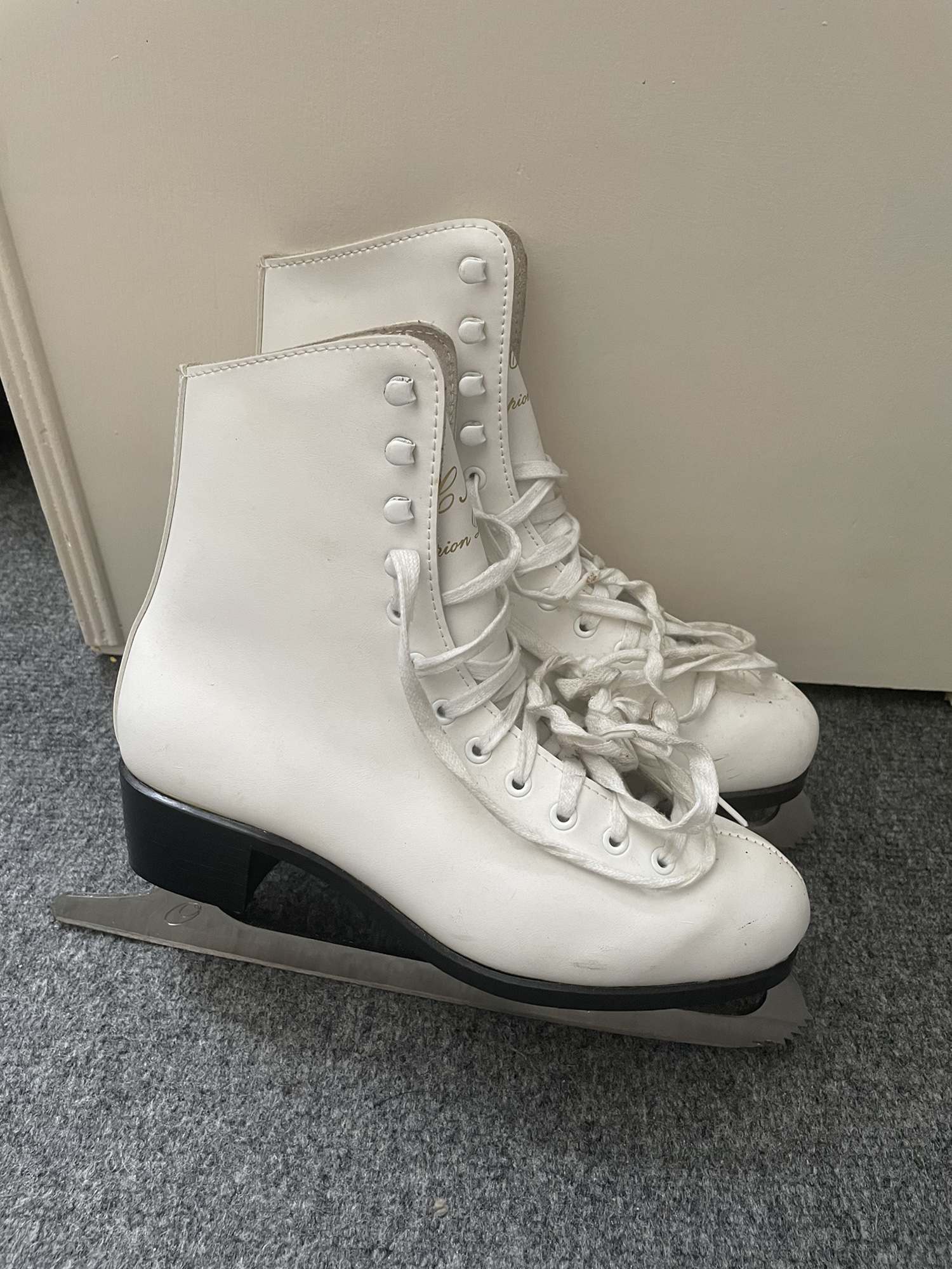 Used Champion Size 8 Figure Skates SidelineSwap