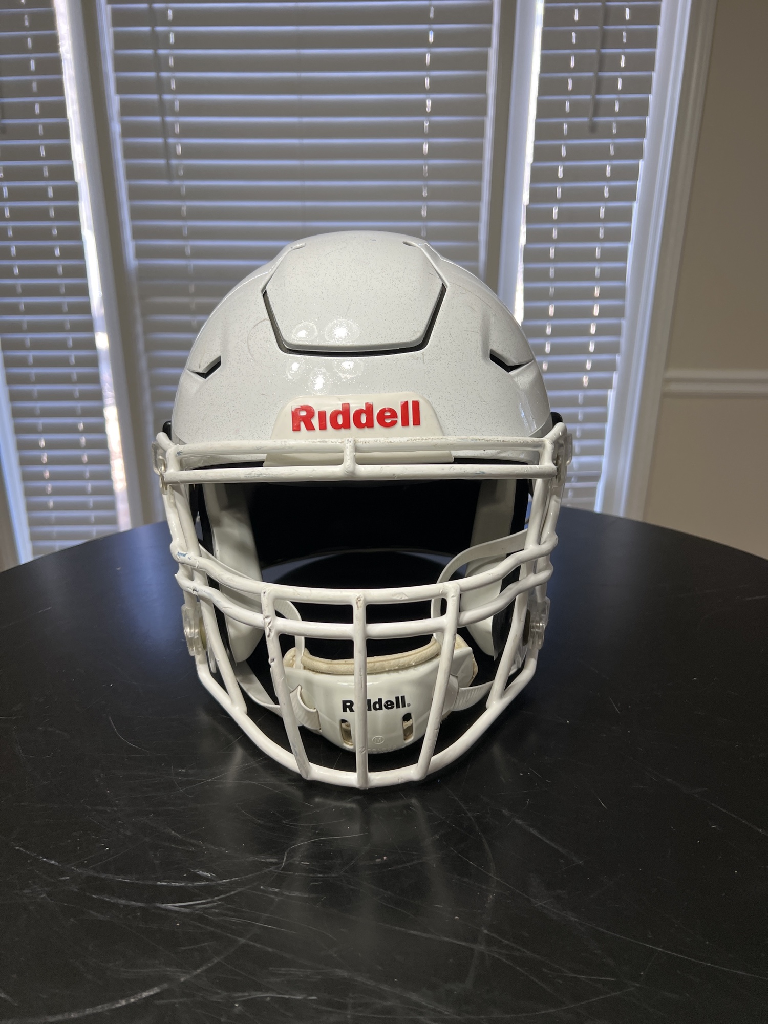Football HelmetRiddell SpeedFlex Large White SidelineSwap