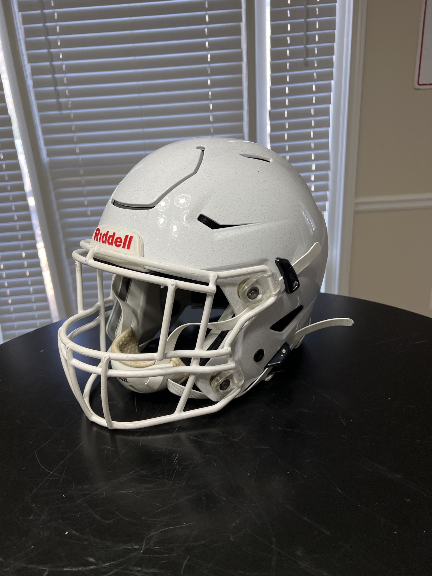 Football Helmet Riddell SpeedFlex Large White SidelineSwap