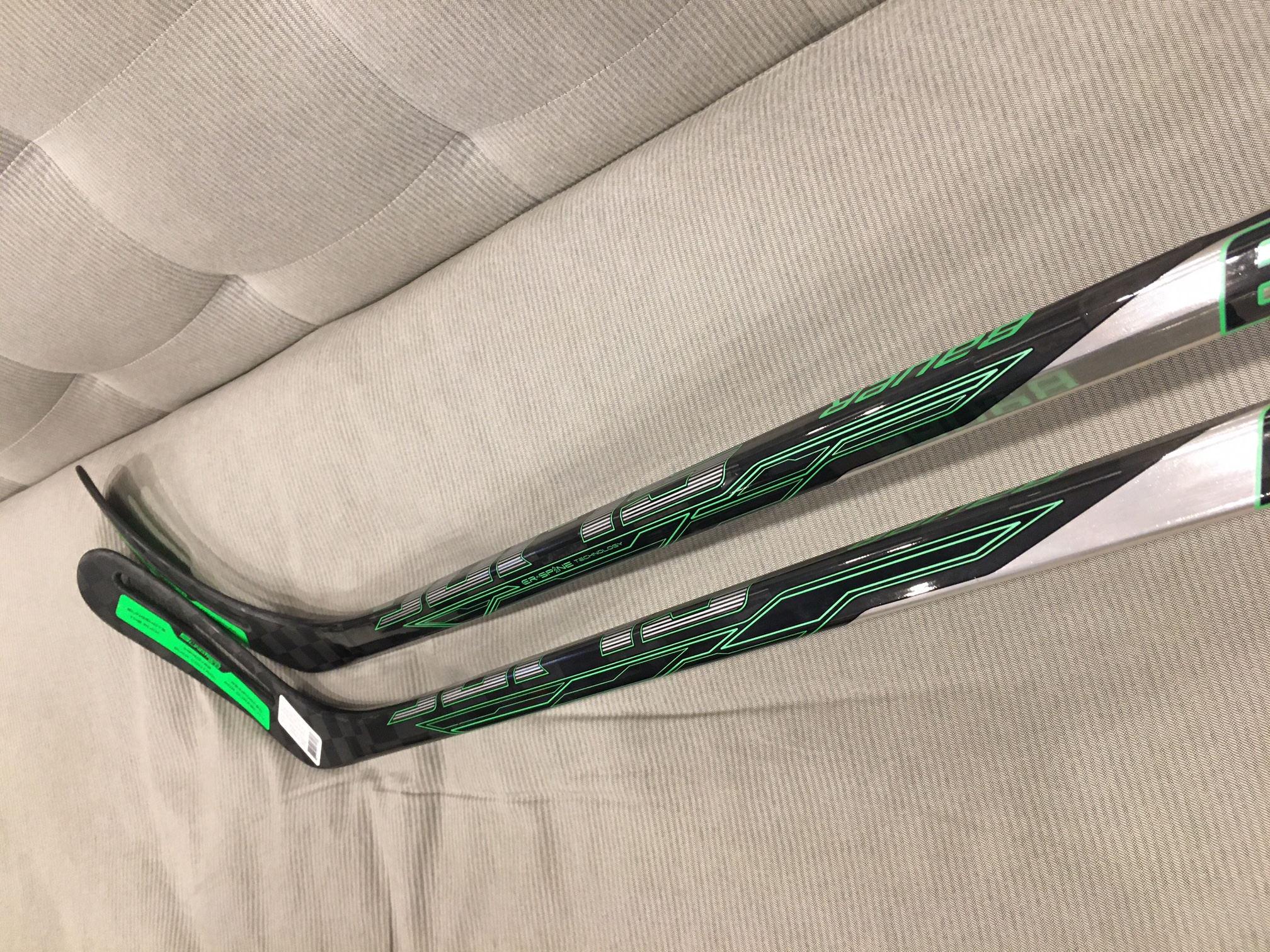 New LH Intermediate Bauer Sling P92 65 Flex ADV Hockey Stick SidelineSwap