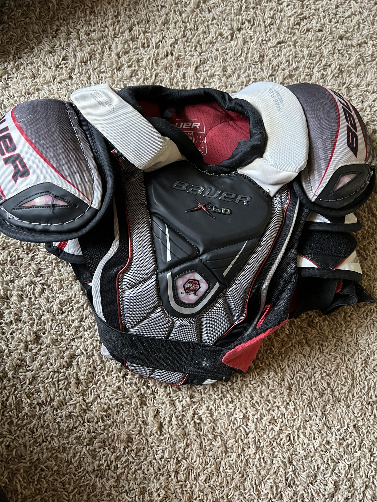 Junior Large Bauer Vapor X60 Shoulder Pads SidelineSwap