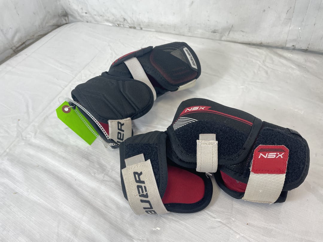 Used Bauer Nsx Junior Lg Hockey Elbow Pads SidelineSwap