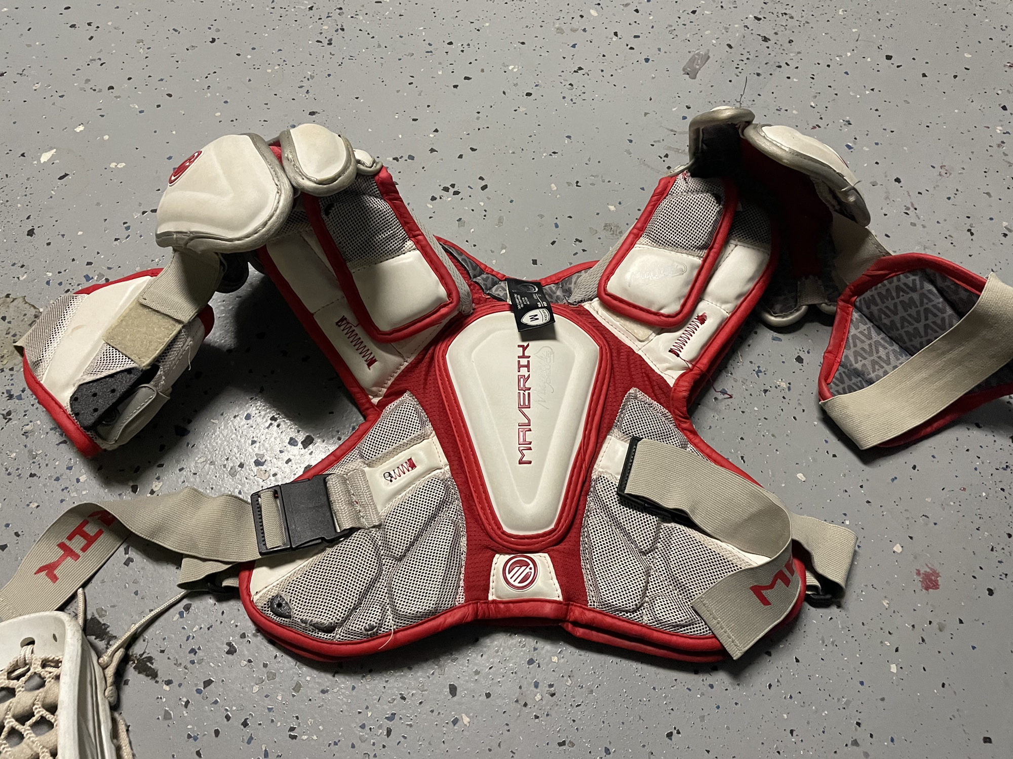 Maverick lacrosse chest protector SidelineSwap