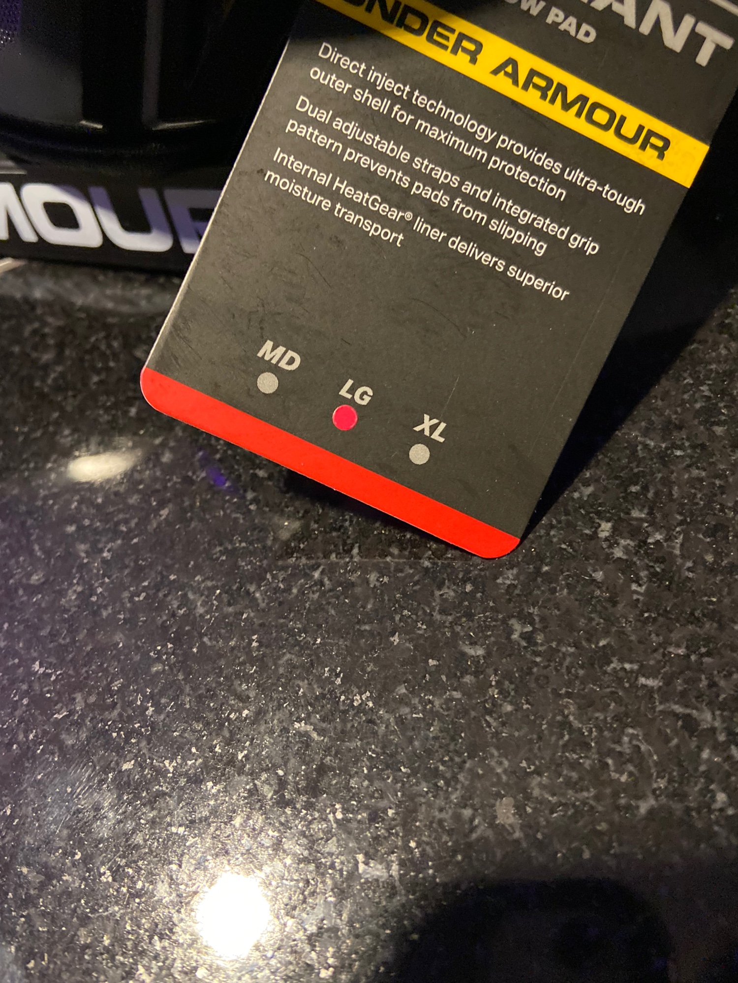 New Large Under Armour Revenant Arm Pads SidelineSwap