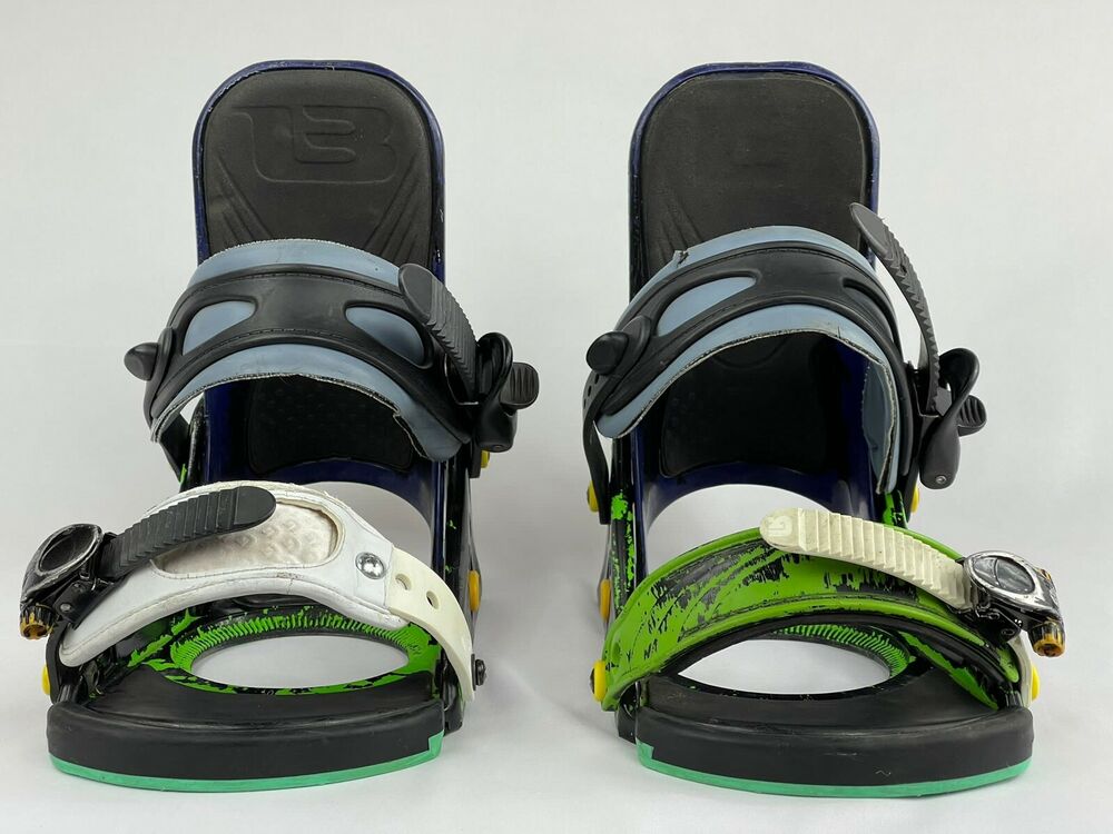 Size M Burton Freestyle Mens Snowboard Bindings Vintage