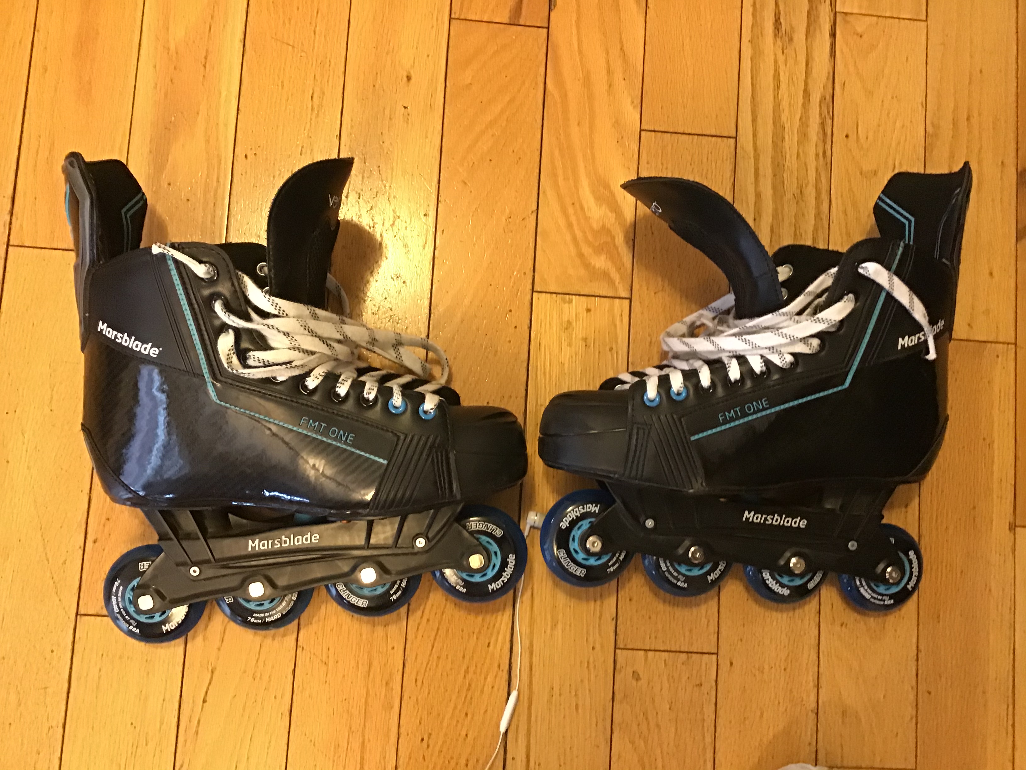 Used Verbero Marsblade Inline Skates Regular Width Size 11 /New Wheels