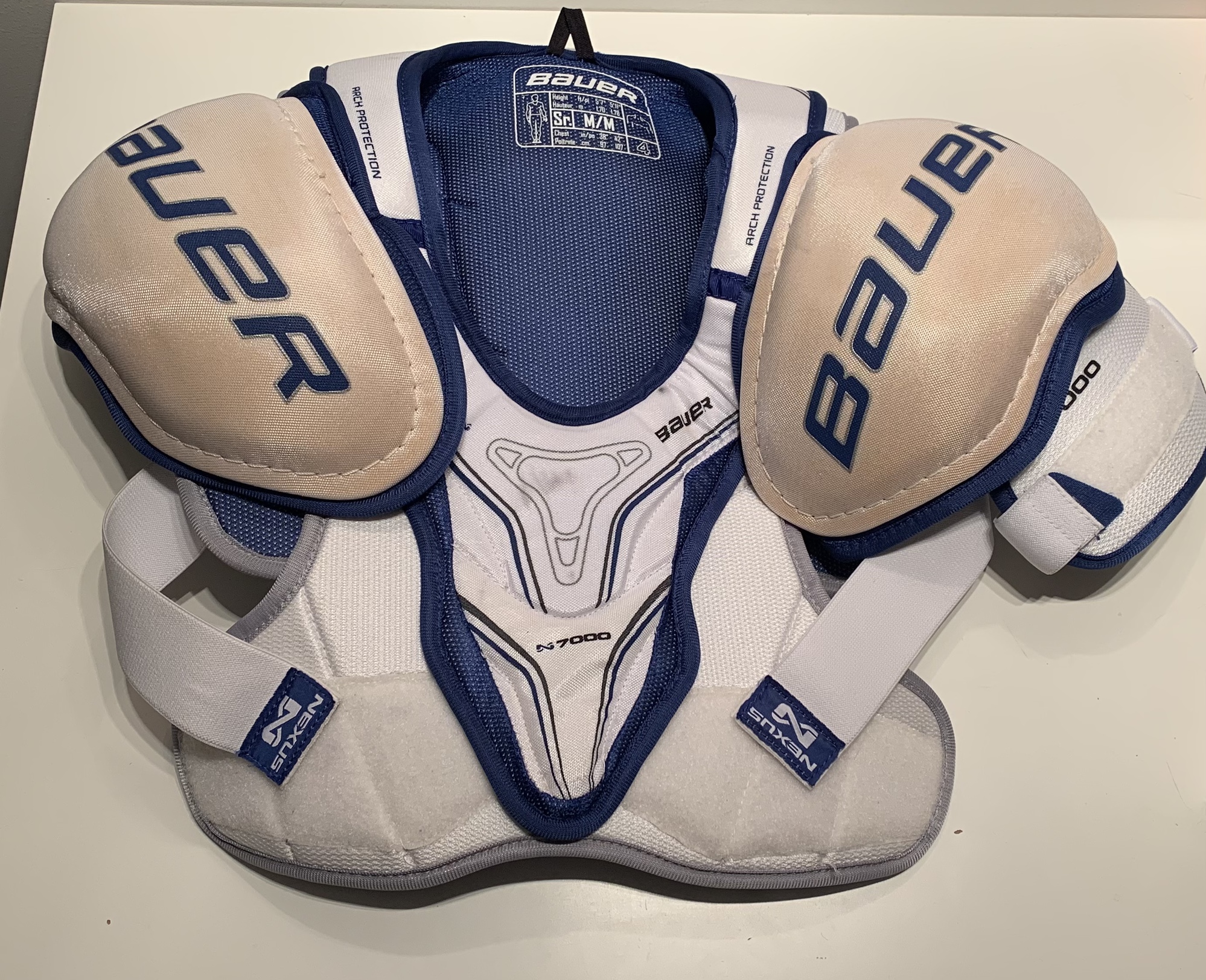 Like New Bauer Nexus N7000 shoulder pads SidelineSwap