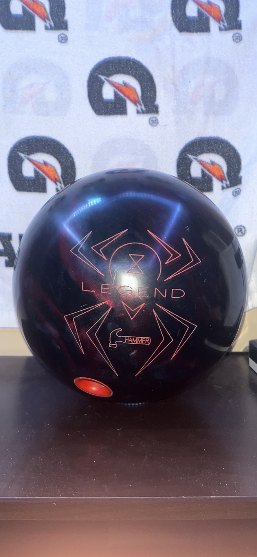 Black widow bowling ball SidelineSwap