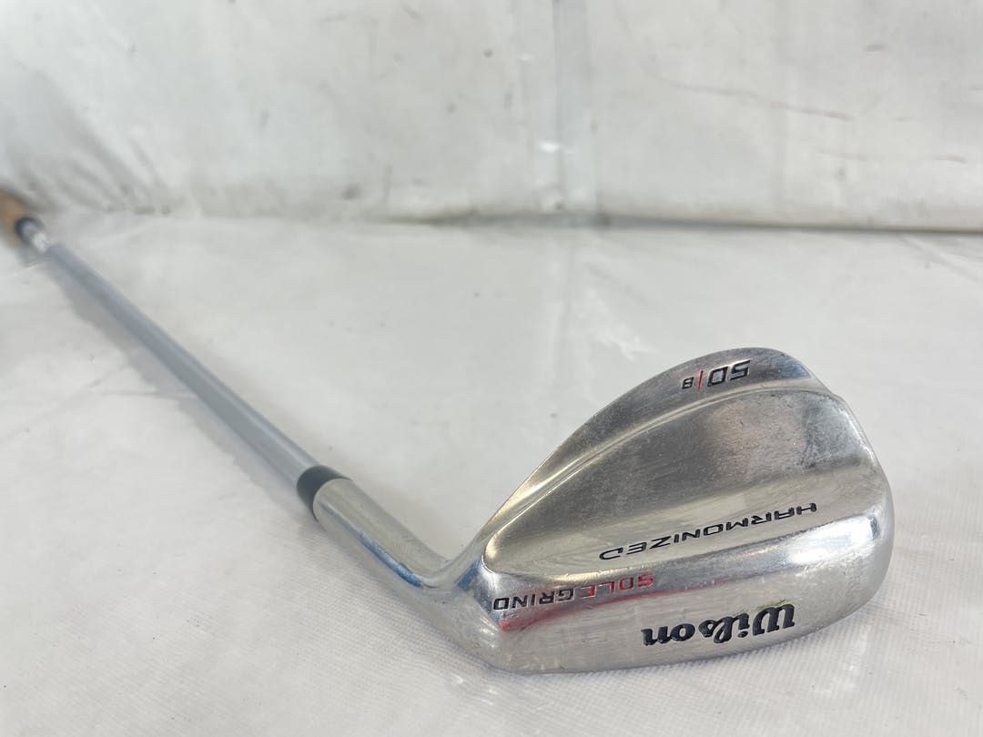 Used Wilson Harmonized 50 Degree 8deg Bounce Regular Flex Steel Shaft