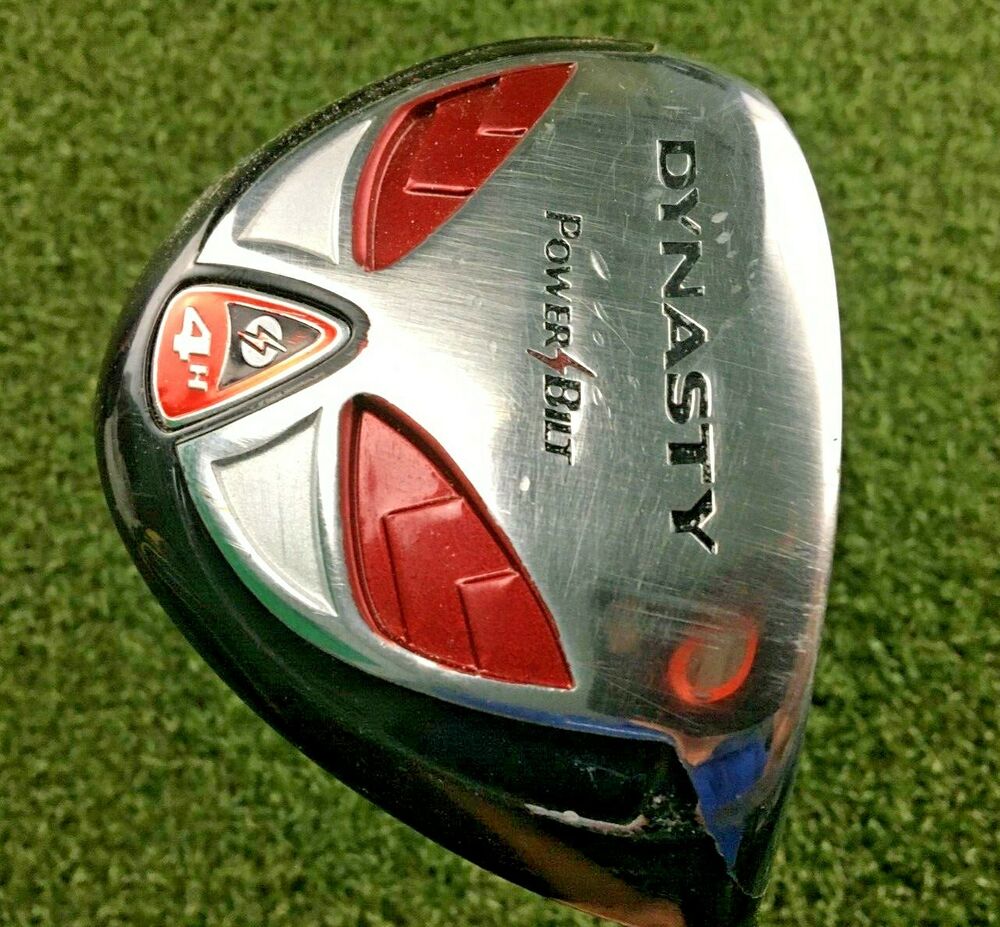 PowerBilt Dynasty 4 Hybrid RH / 78g Regular Graphite / Cover / NEW GRIP
