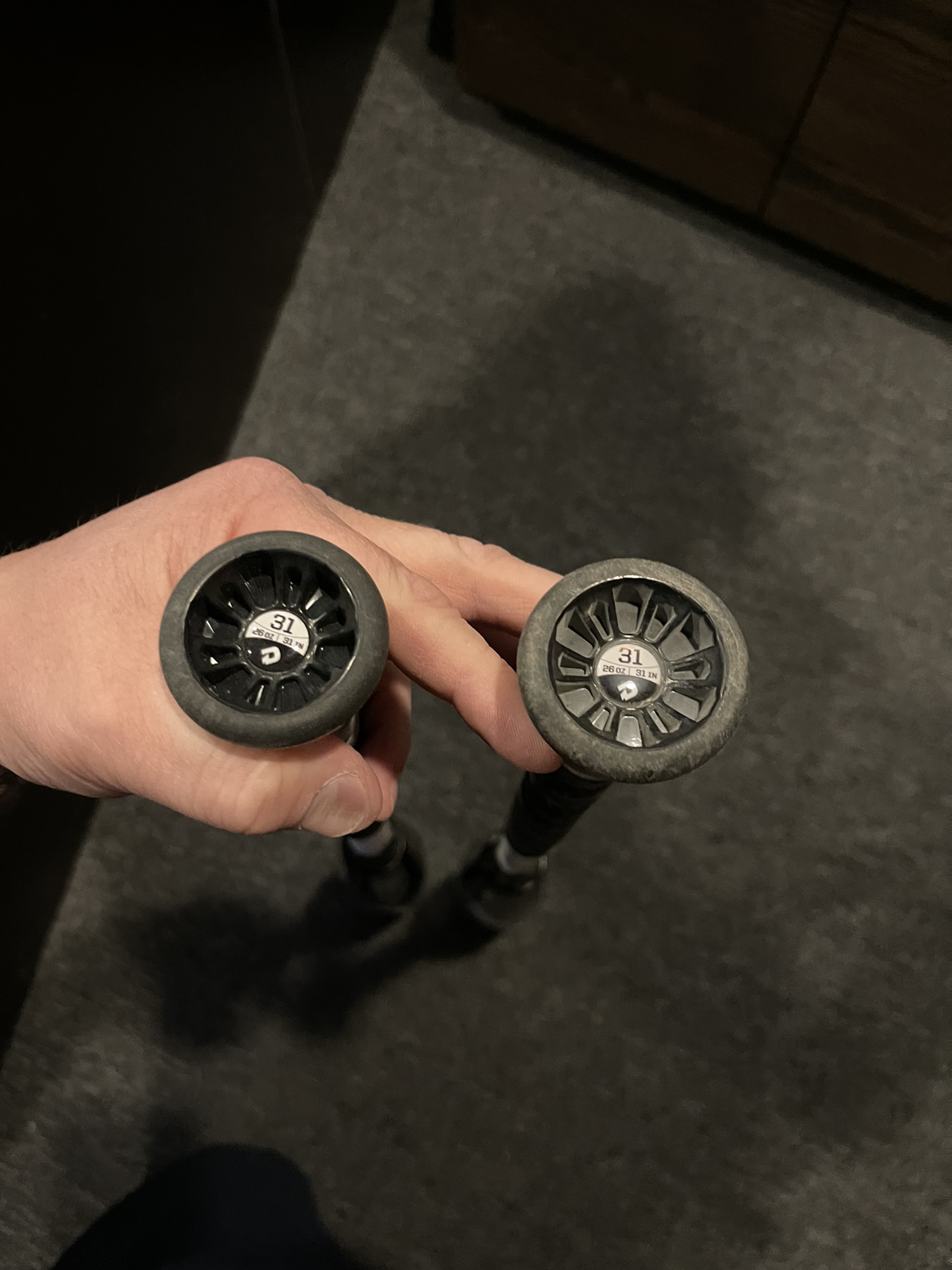 2022 DeMarini CF Glitch Bat (5) 26 oz 31" Used USSSA Certified