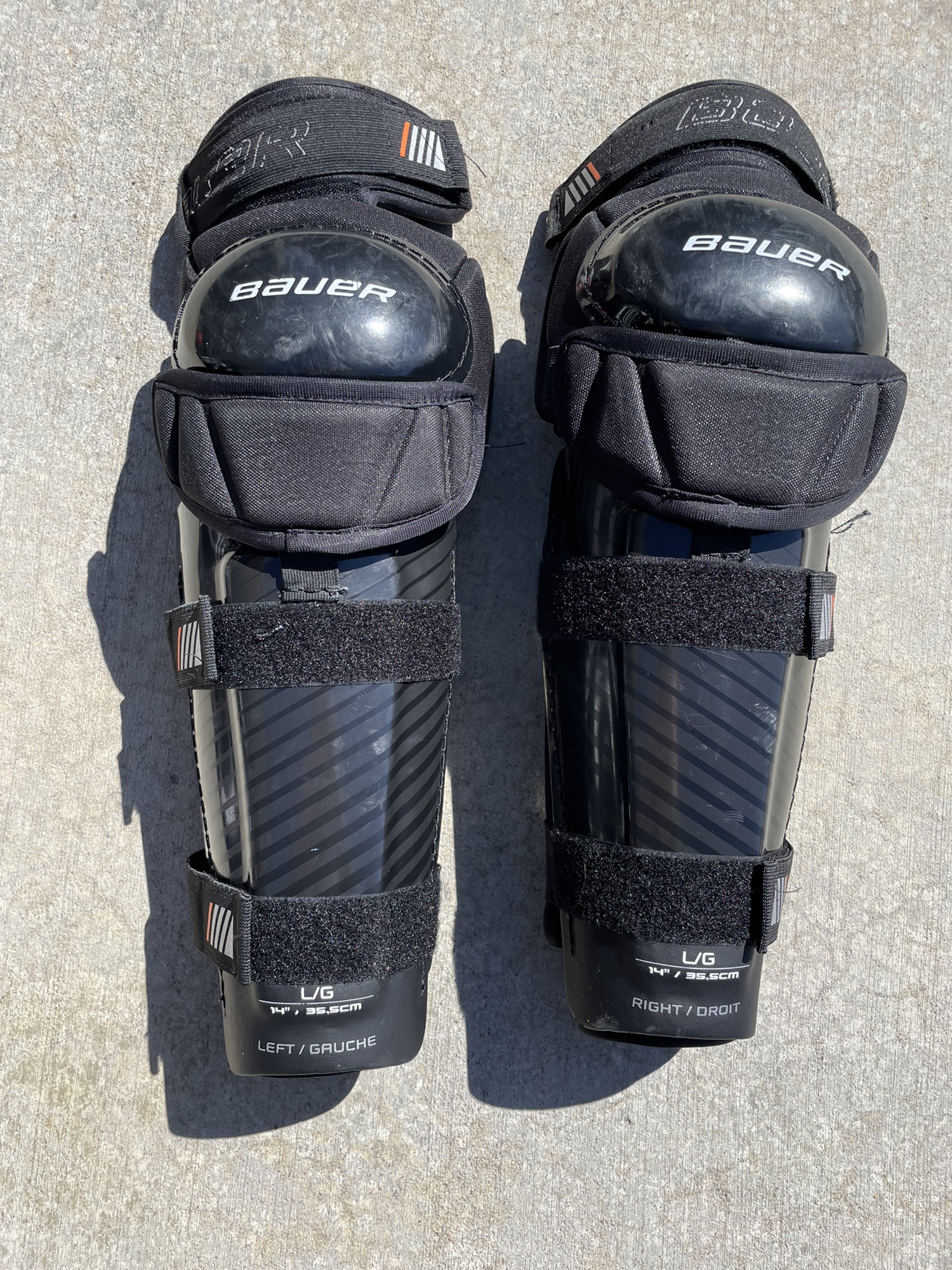 Bauer Referee Shin Pads (Large) SidelineSwap