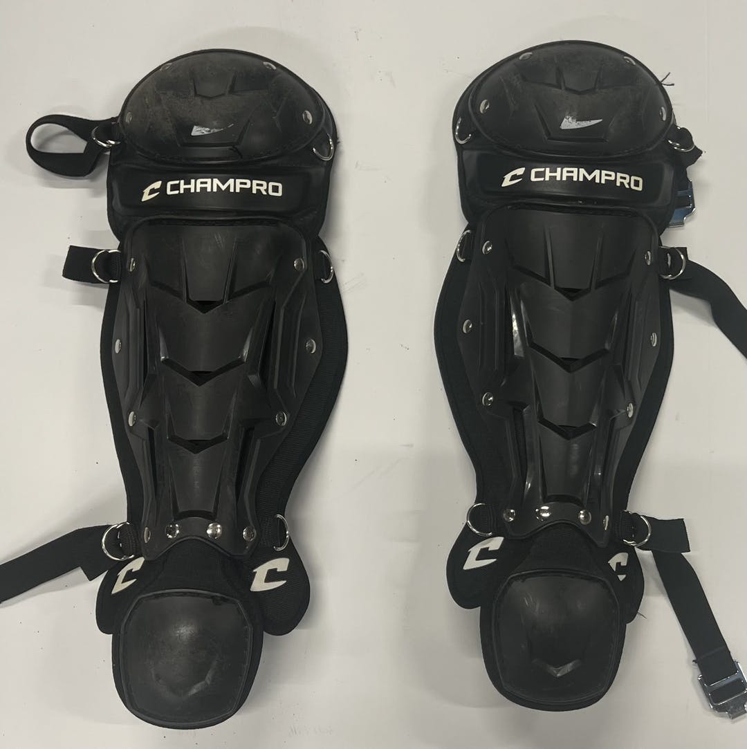Used Champro Cg112b Youth Catchers Shin Guards SidelineSwap