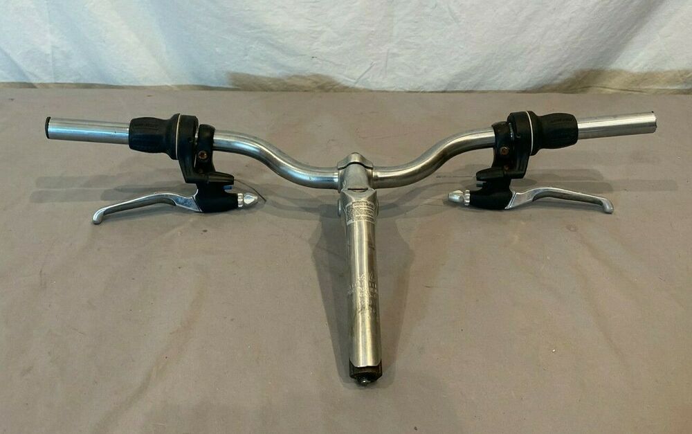 Schwinn SP HL Adjustable Angle Stem 560mm Riser Handlebar Grip Shift