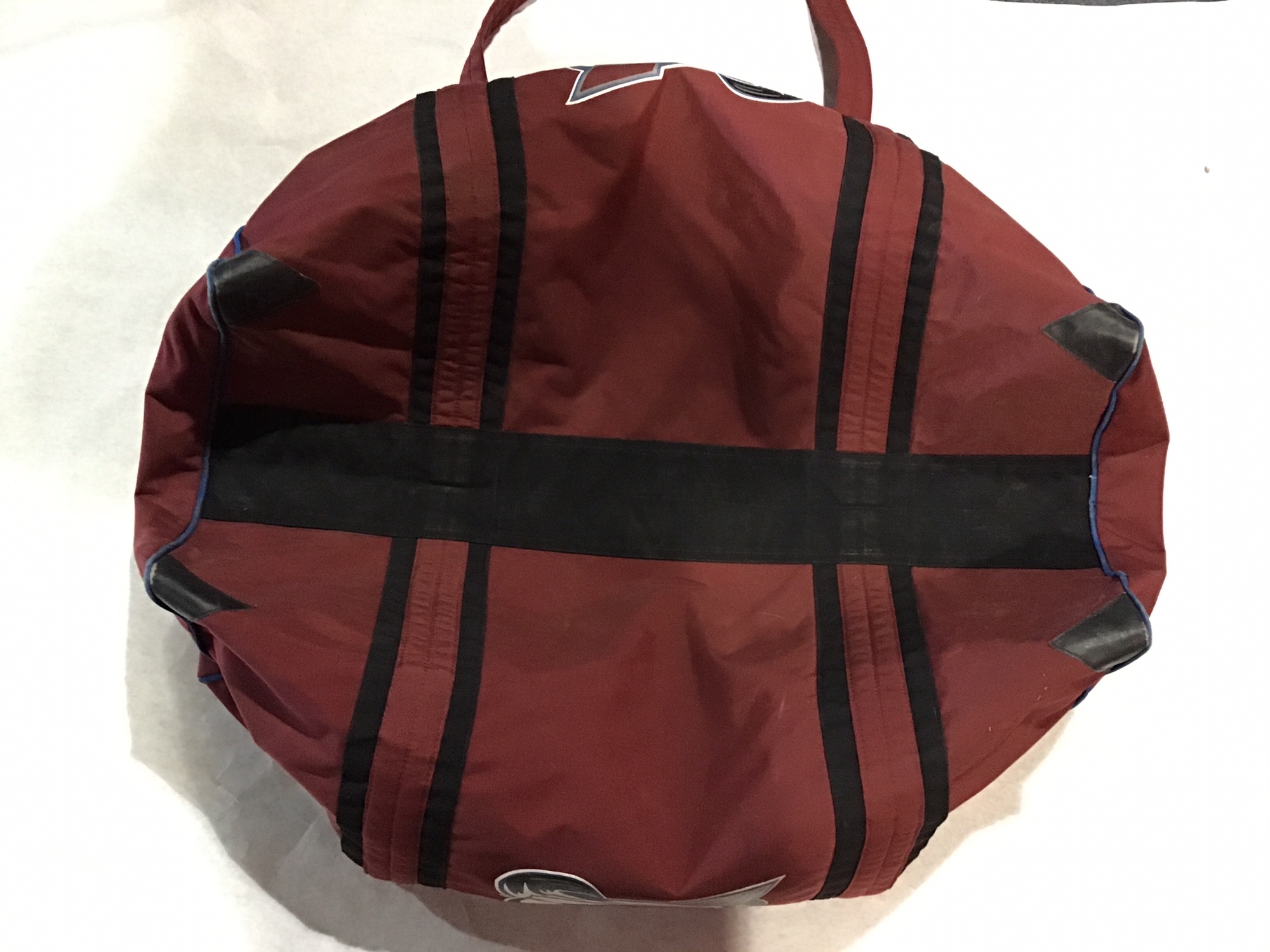 Colorado Avalanche Used Pro Stock JRZ Player Bag A19 SidelineSwap