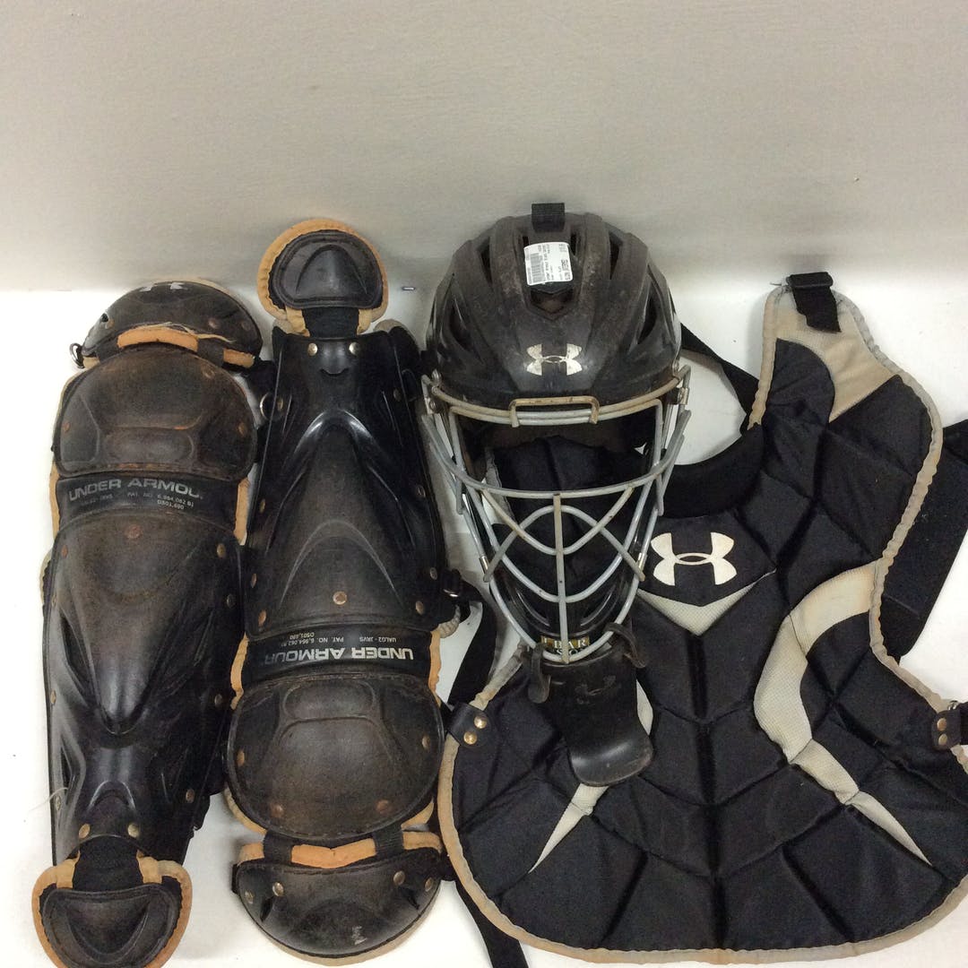 Used Under Armour Black Intermed Catchers Equipment SidelineSwap