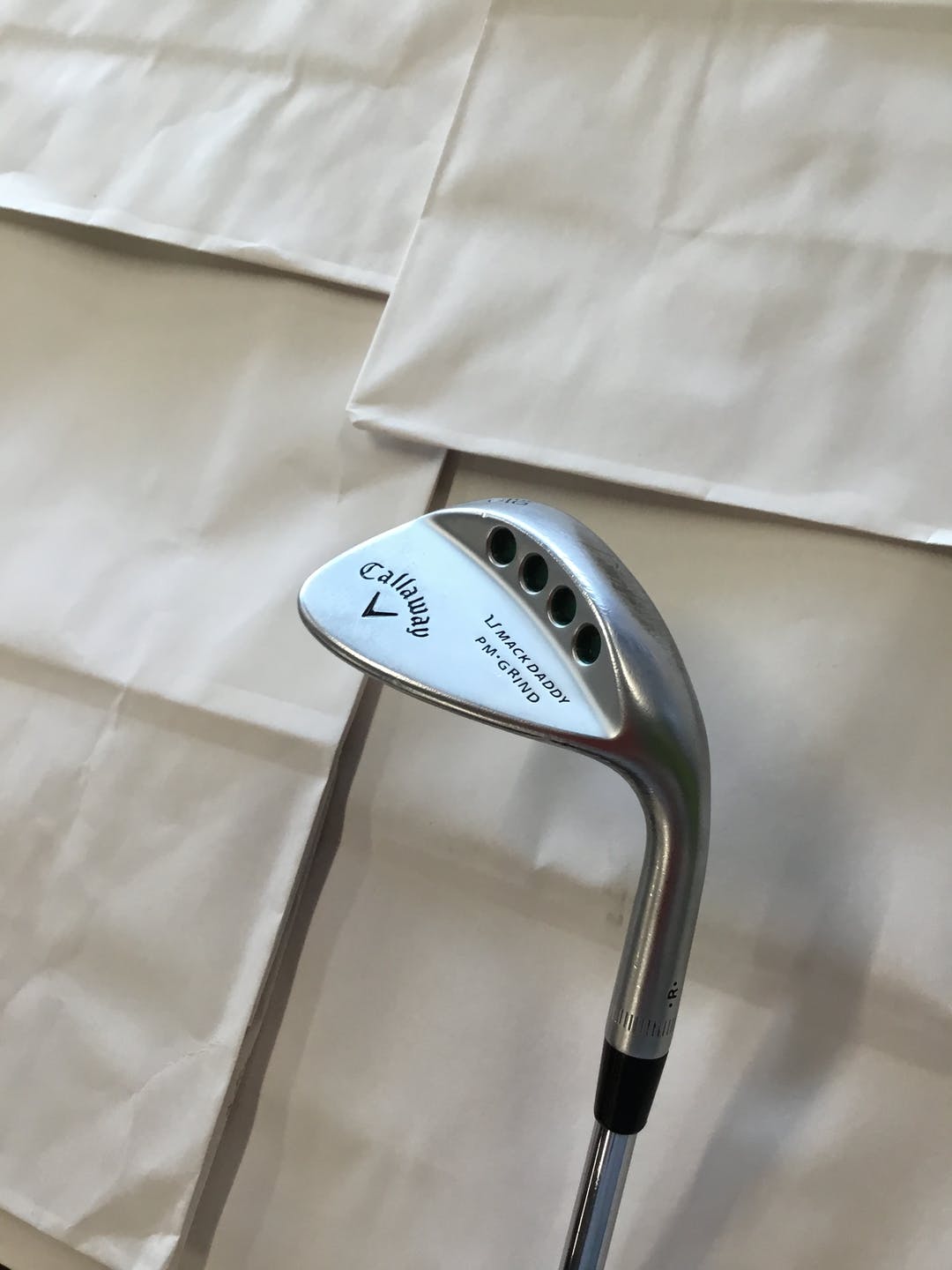 Used Callaway Mack Daddy 60 Degree Extra Stiff Flex Steel Shaft Wedges