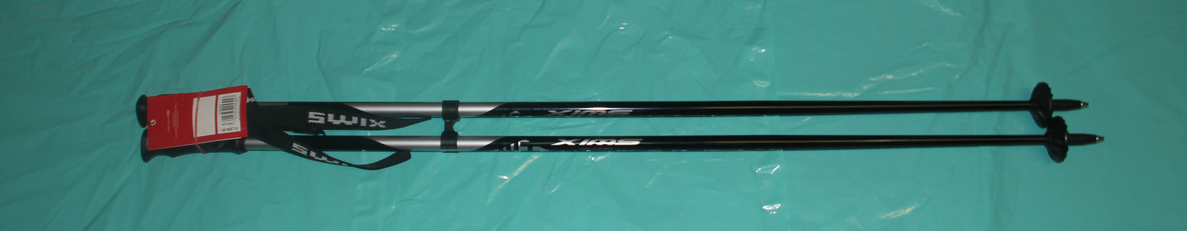 NEW SWIX 125cm Ski poles adult downhill/alpine Aluminum Pair with baskets 2024 New SidelineSwap