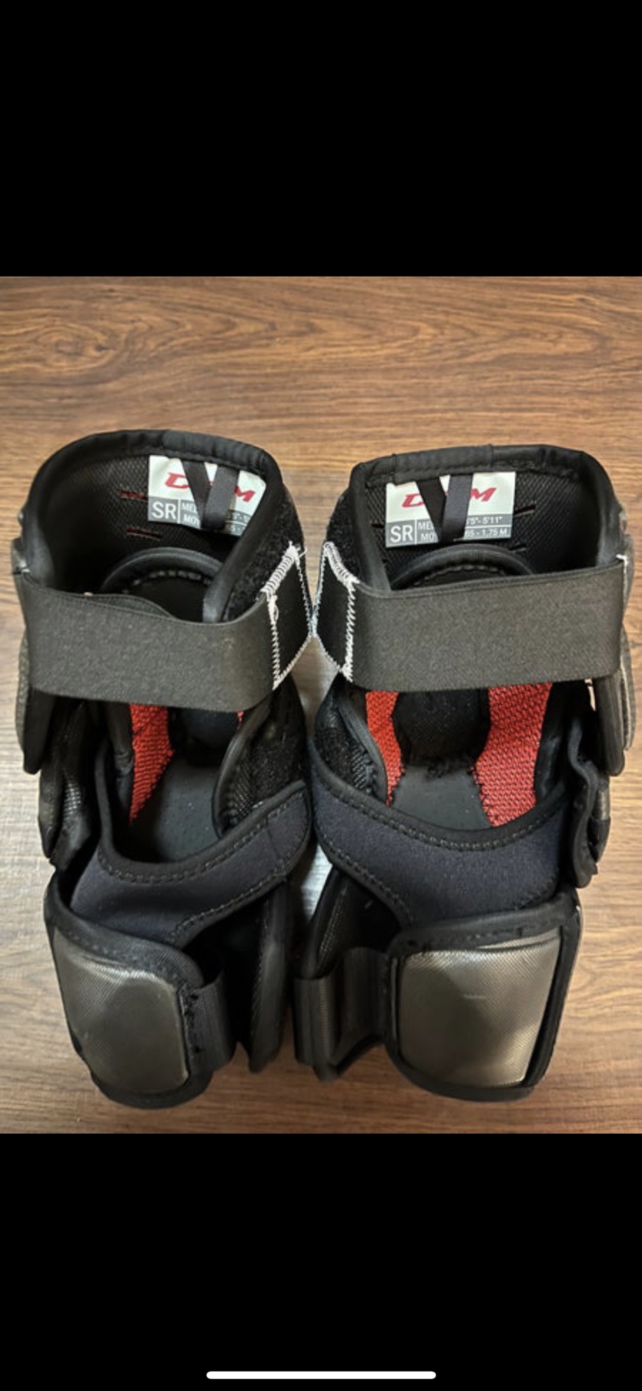 New Pro Stock CCM RBZ 150 Elbow Pads SidelineSwap