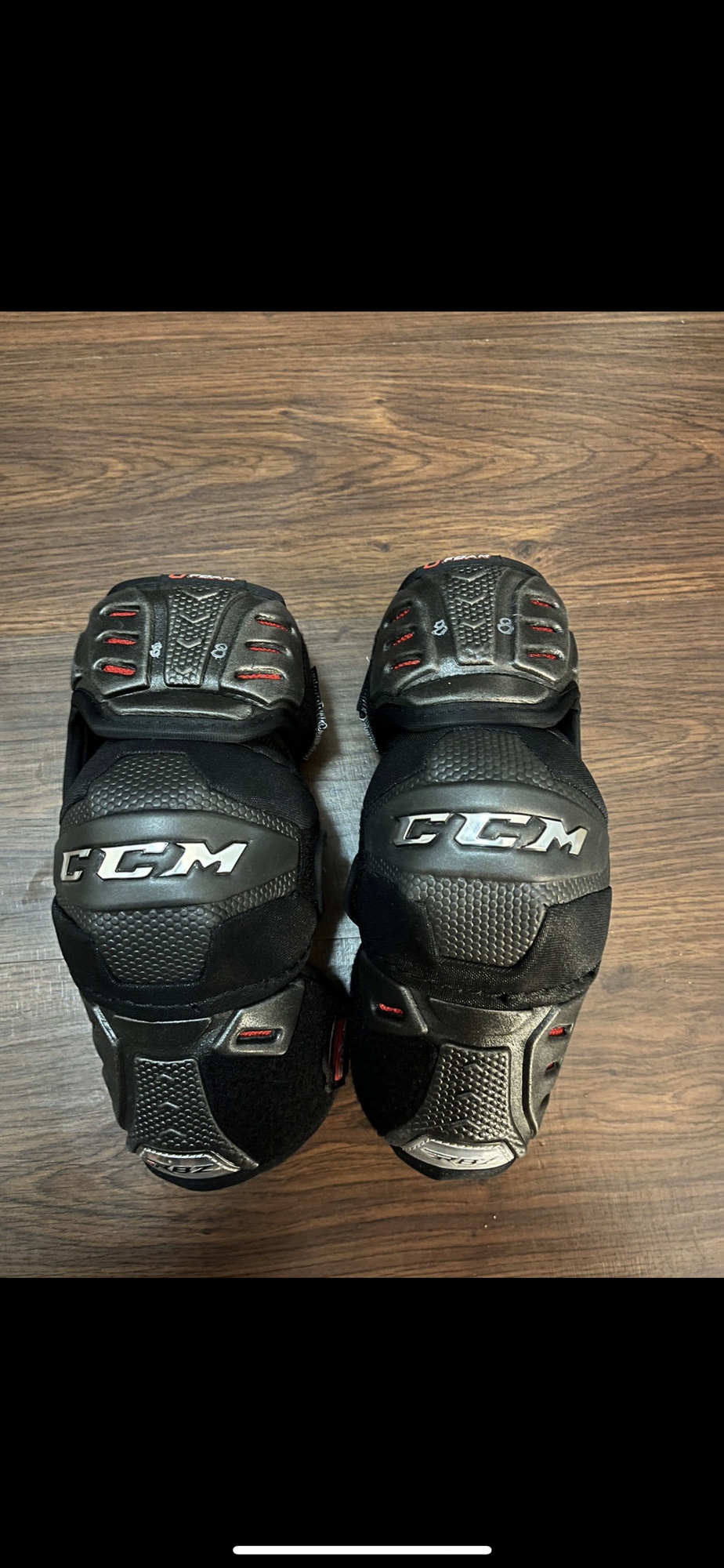 New Pro Stock CCM RBZ 150 Elbow Pads SidelineSwap