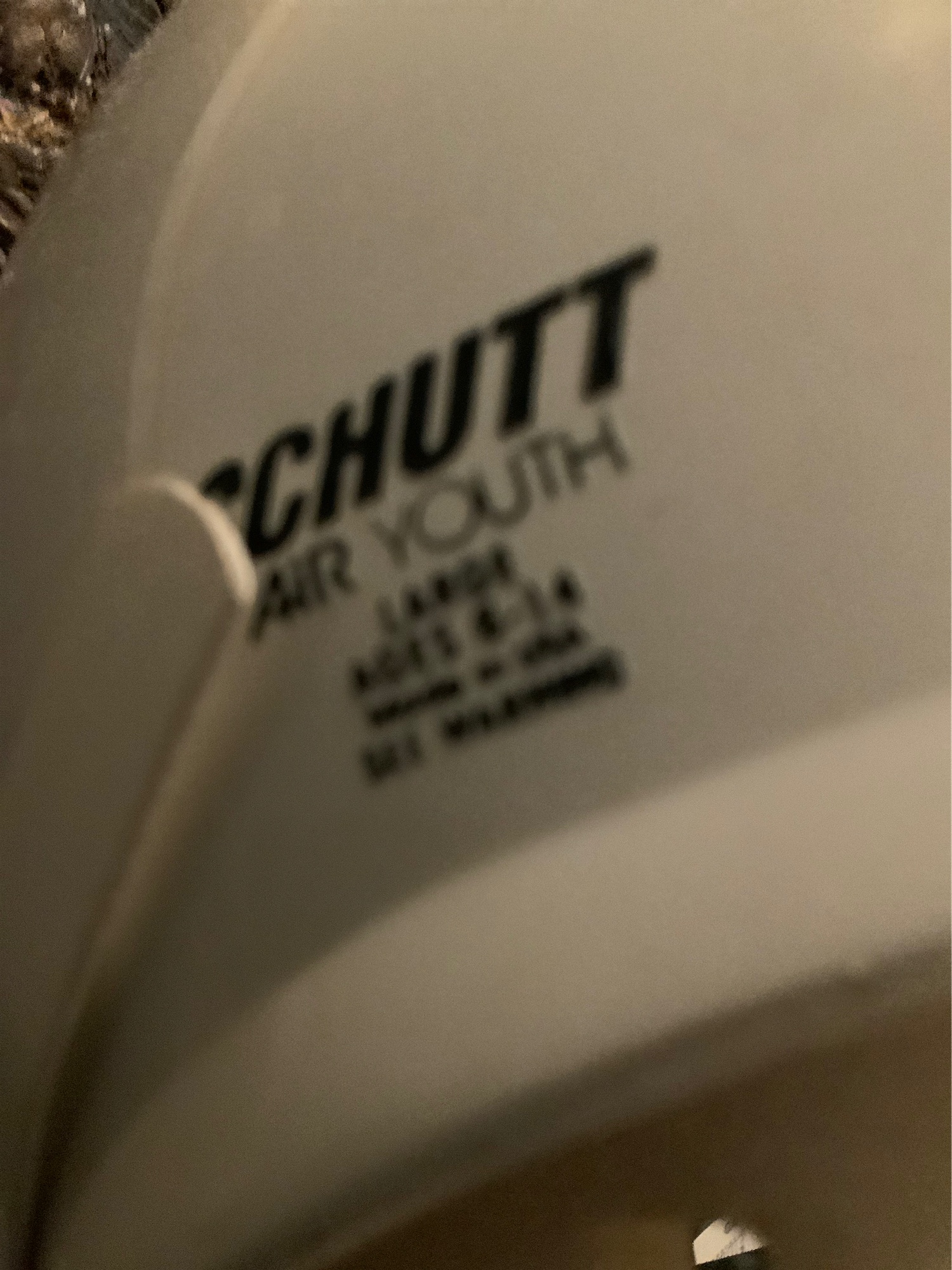 Schutt Air Youth Football Helmet with Chinstrap SidelineSwap
