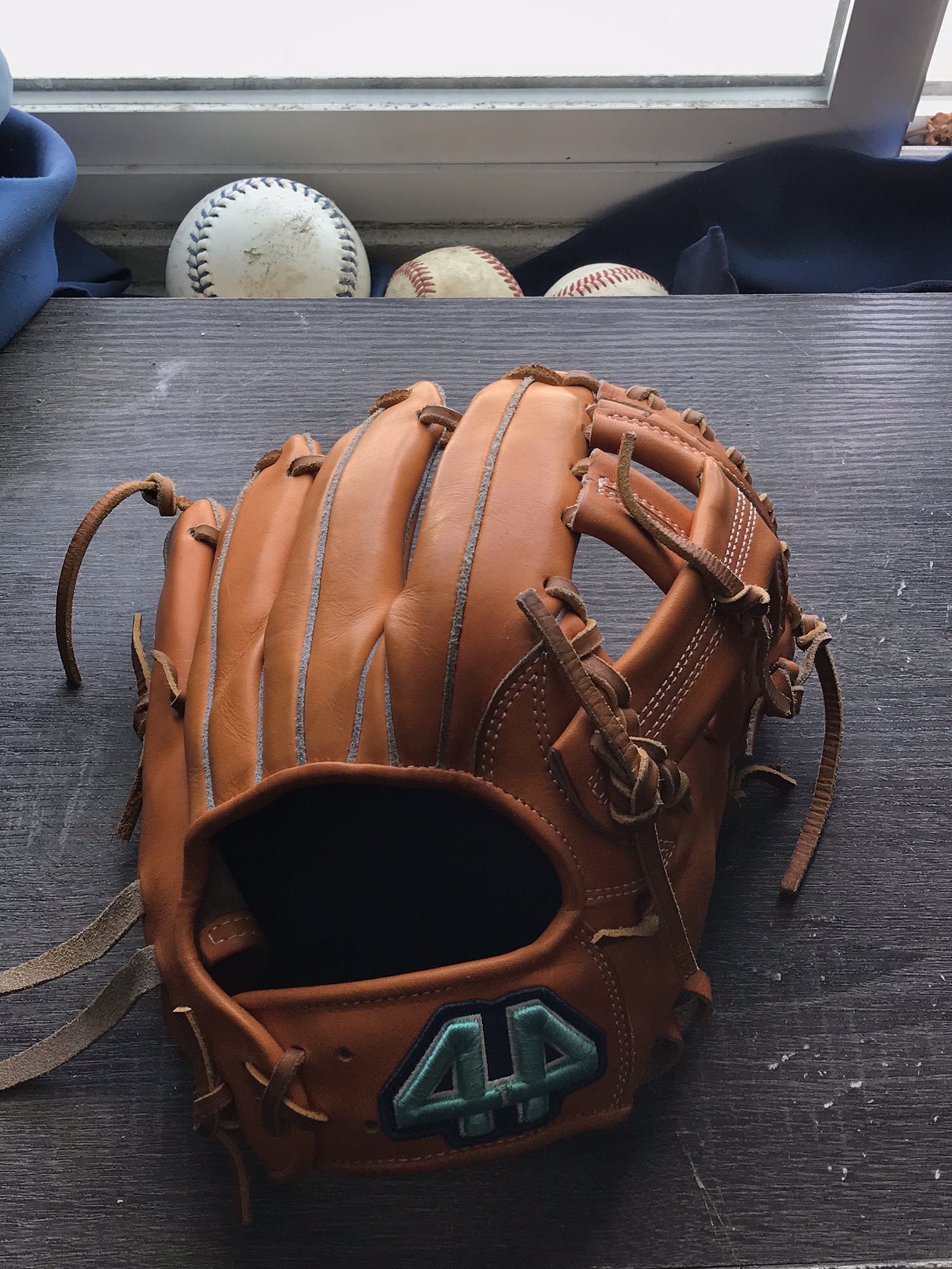 44グローブ 44 pro 11.5 Pitcher Right Green Special Order Glove Japan | eBay