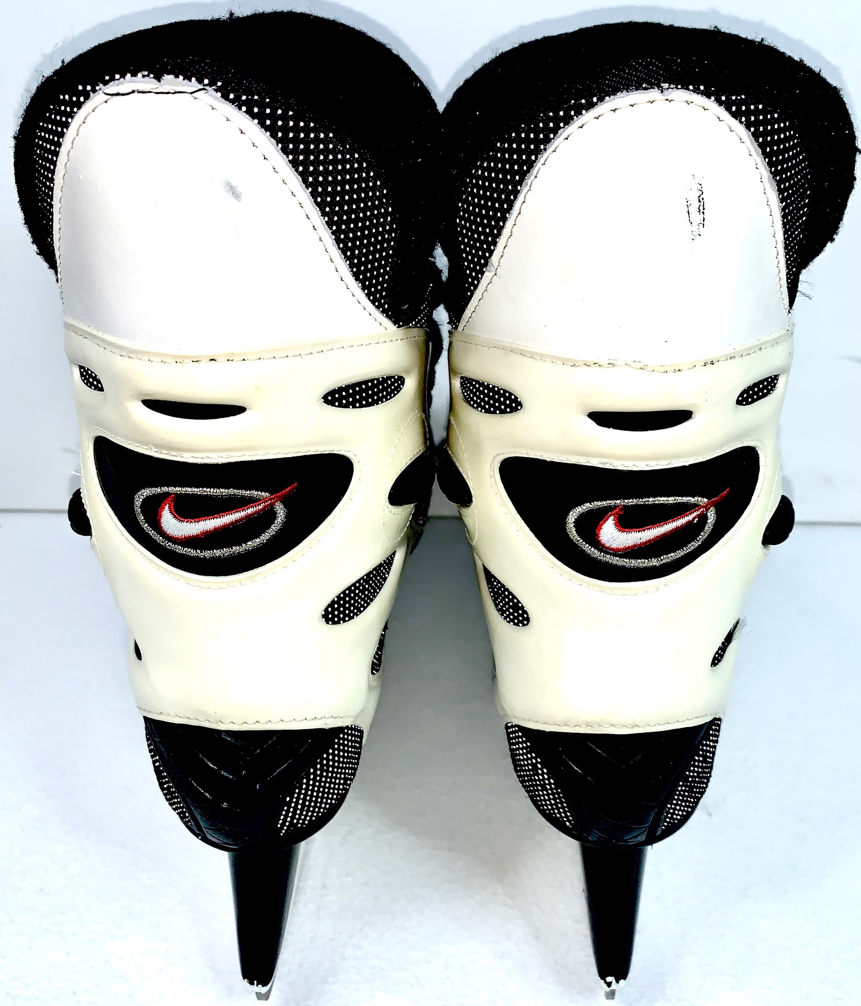 Nike Zoom Air Ice Hockey Skates Size 9 Federov Gretzky Black White