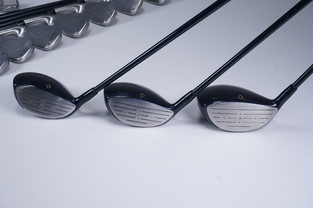 GOLDEN BEAR ACCUFORCE II TOUR STEEL GOLF SET W/ OPTIMUM FLEX SHAFTS