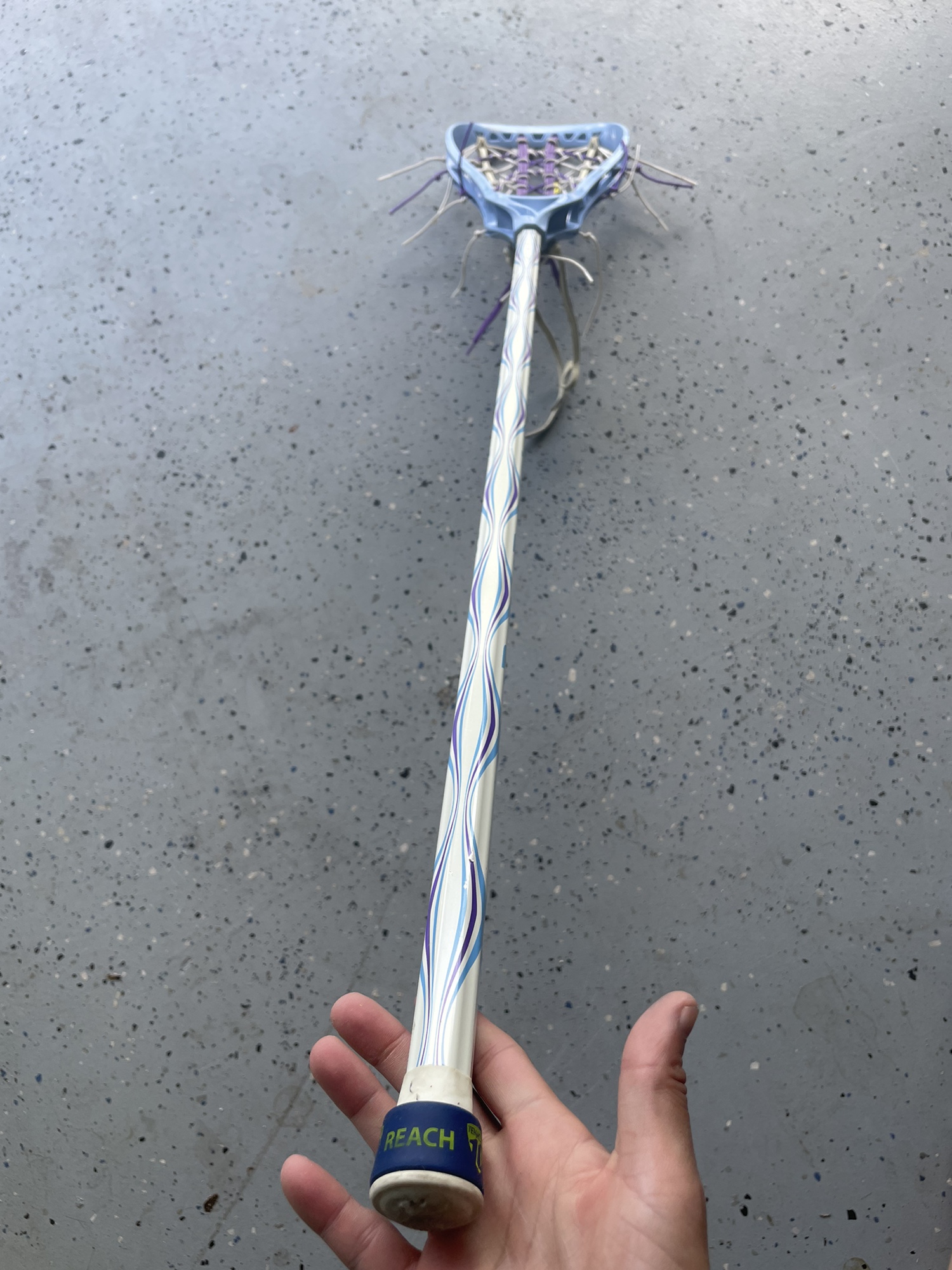 Brine blue lacrosse stick girls lacrosse SidelineSwap