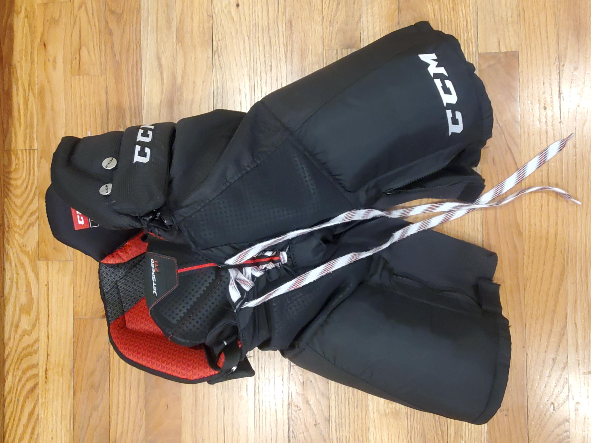 Junior Used Large CCM JetSpeed FT1 Hockey Pants SidelineSwap