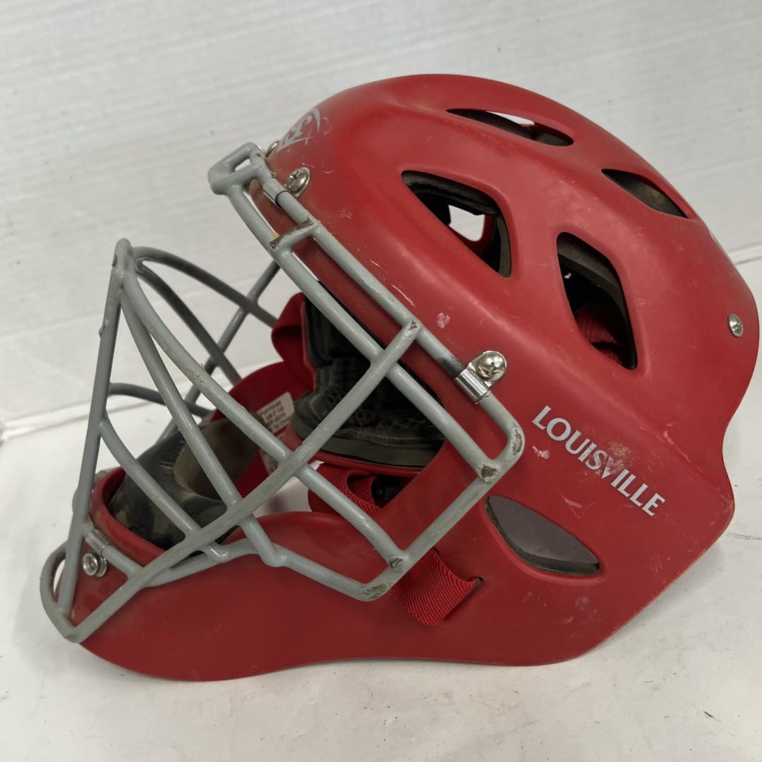 Used Louisville Slugger Ls Catchers Helmet Lg Catchers Equipment