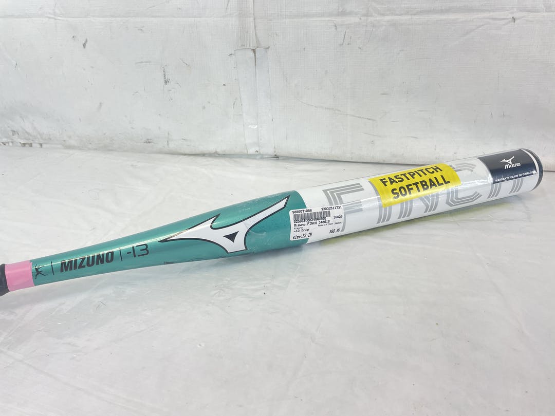 New Mizuno Finch 340610 33" 13 Drop Fastpitch Softball Bat 33 20