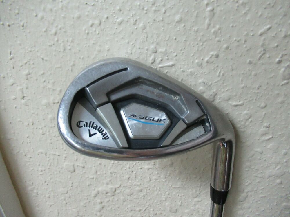 NICE CALLAWAY 18' ROGUE SAND WEDGE TRUE TEMPER XP 90 R300 STEEL SHAFT