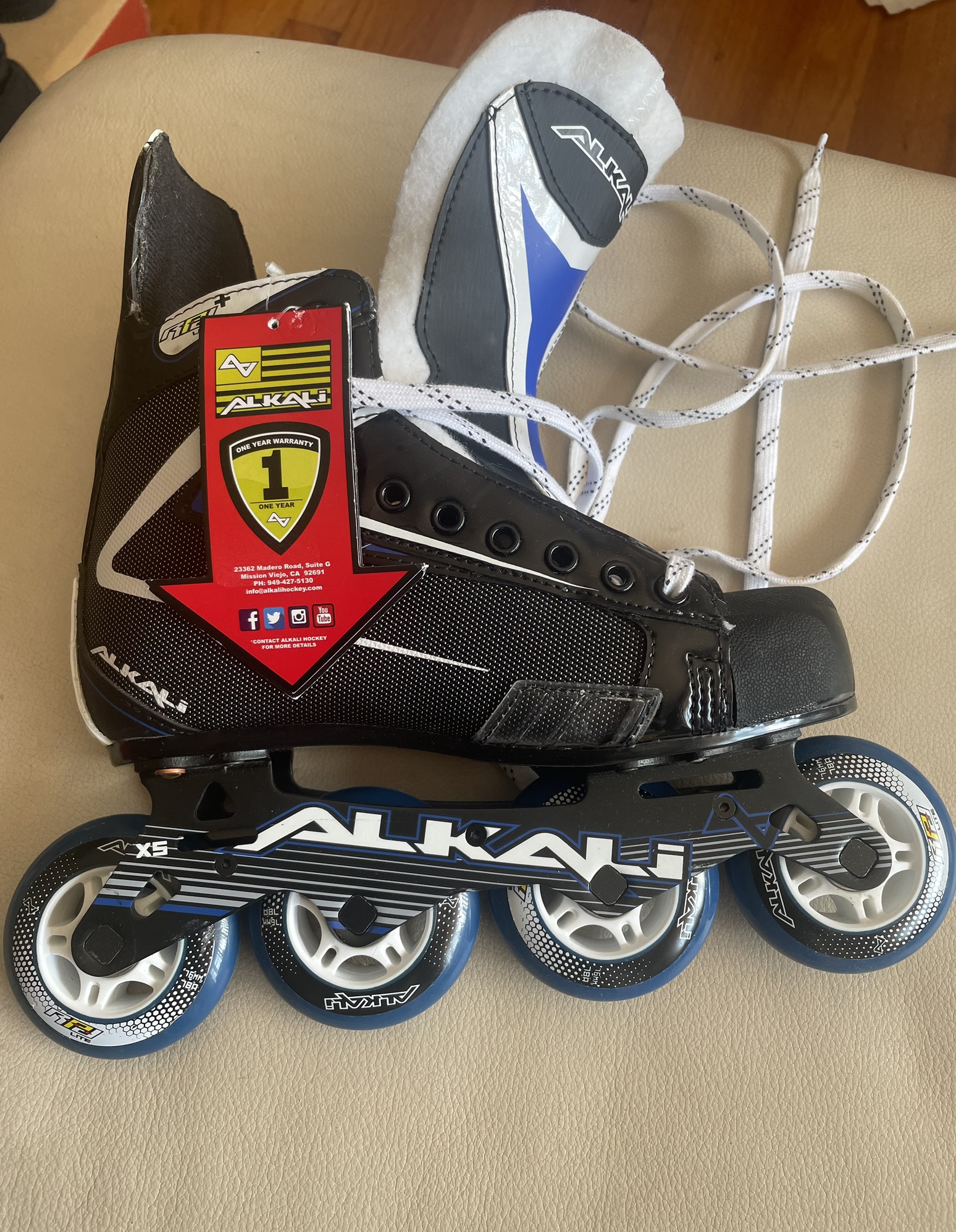 Alkali Size 5 Inline Skates SidelineSwap