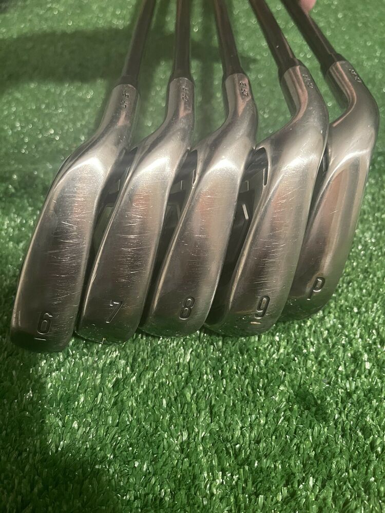 Callaway Rogue CF18 Irons Set 6PW Regular Graphite Shafts Left Handed