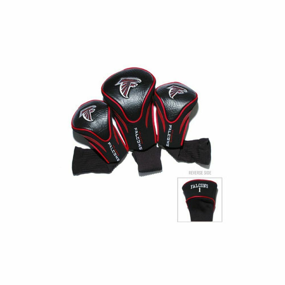 Team Golf Contour Golf Club Headcovers 3pk (Atlanta Falcons) NFL NEW