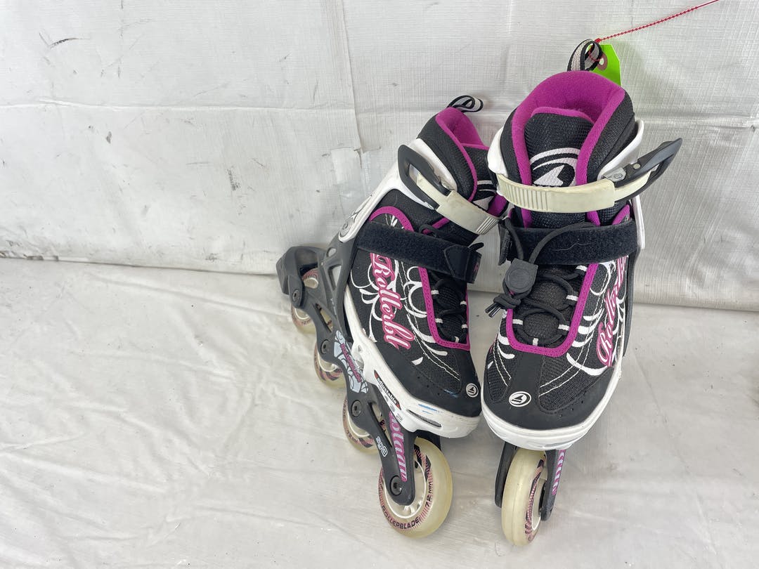 Used Rollerblade Spitfire Xt G Junior 25 Adjustable Inline Skates