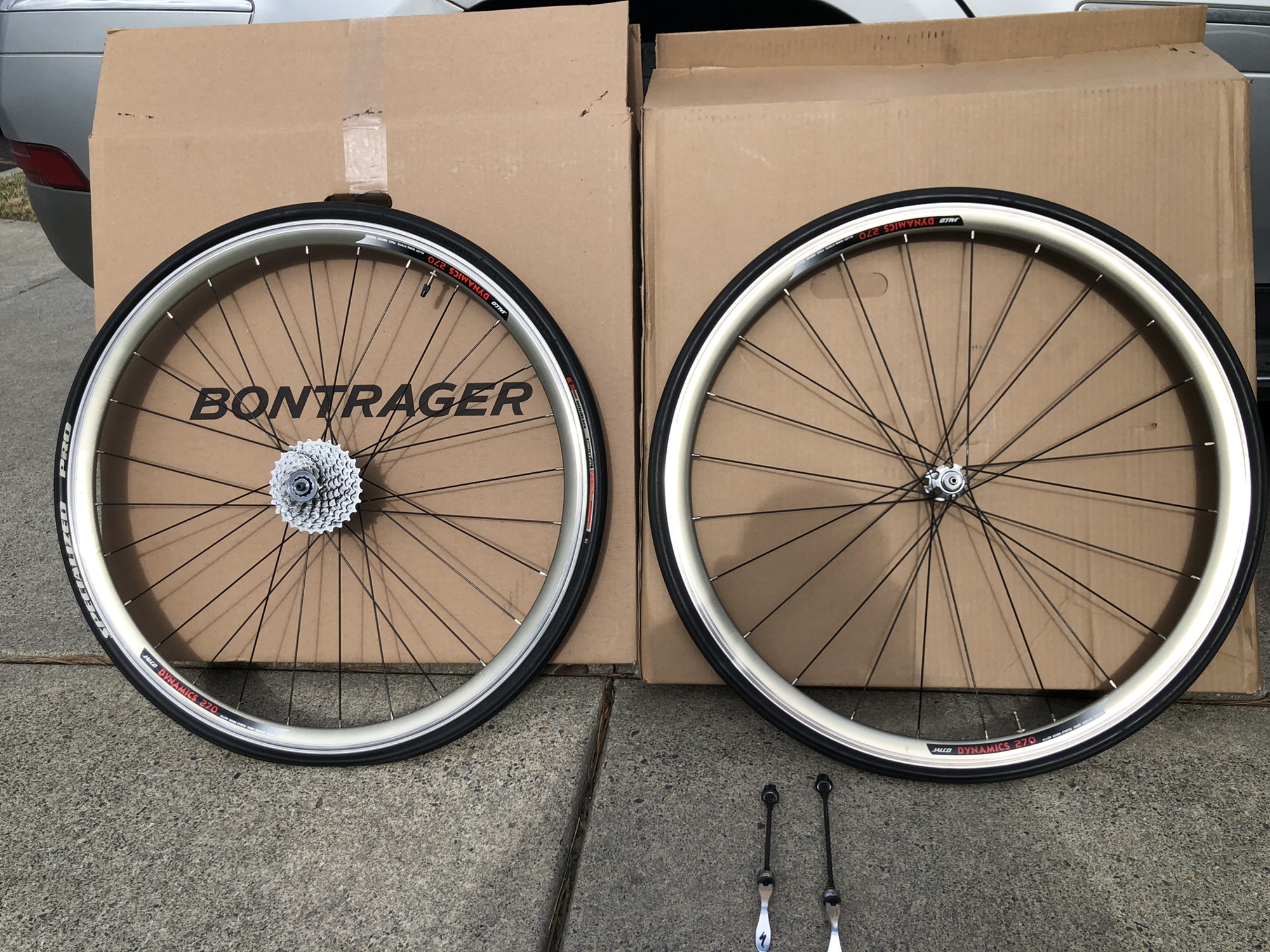 USED JALCO DAYNAMICS 270 AIRI CLINCHER WHEEL SET SidelineSwap