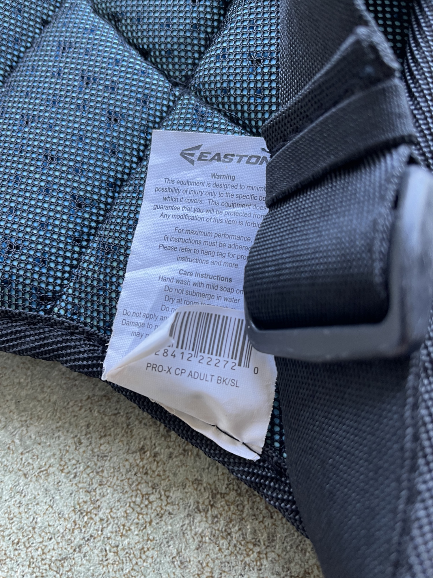 Easton Pro X Chest Protector Baseball Softball SidelineSwap