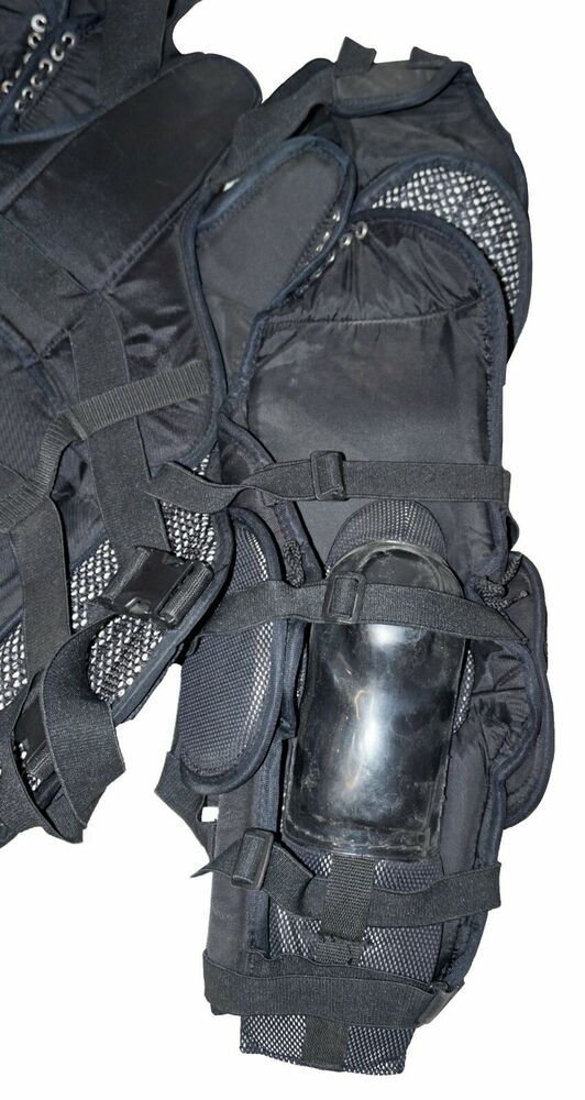 Heaton Helite Z Goalie SR XL Chest Arm Pad Vintage Hockey Goal Gear