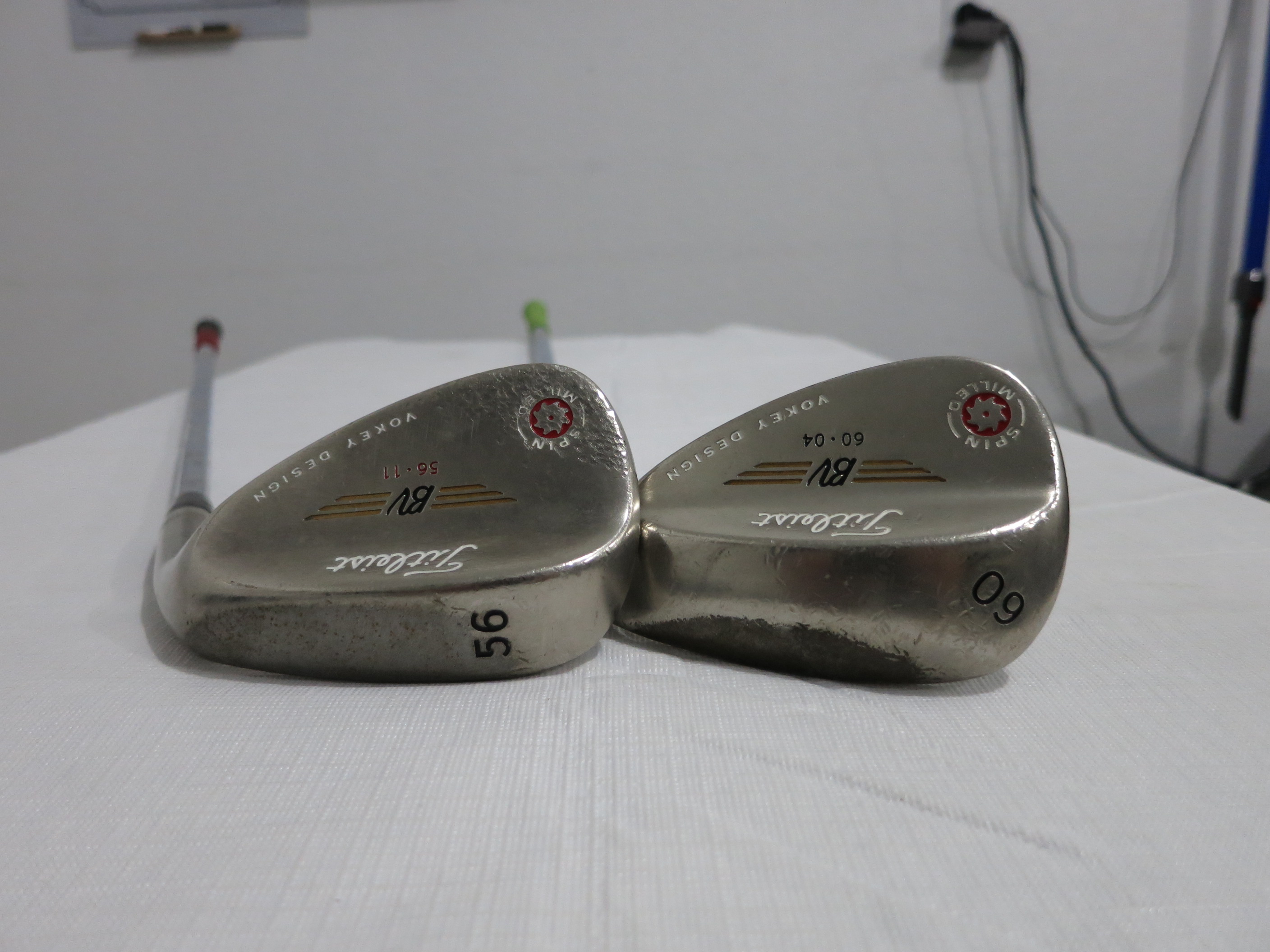 Titleist 2009 SpinMilled Vokey Black Nickel Wedge Set 56* 60