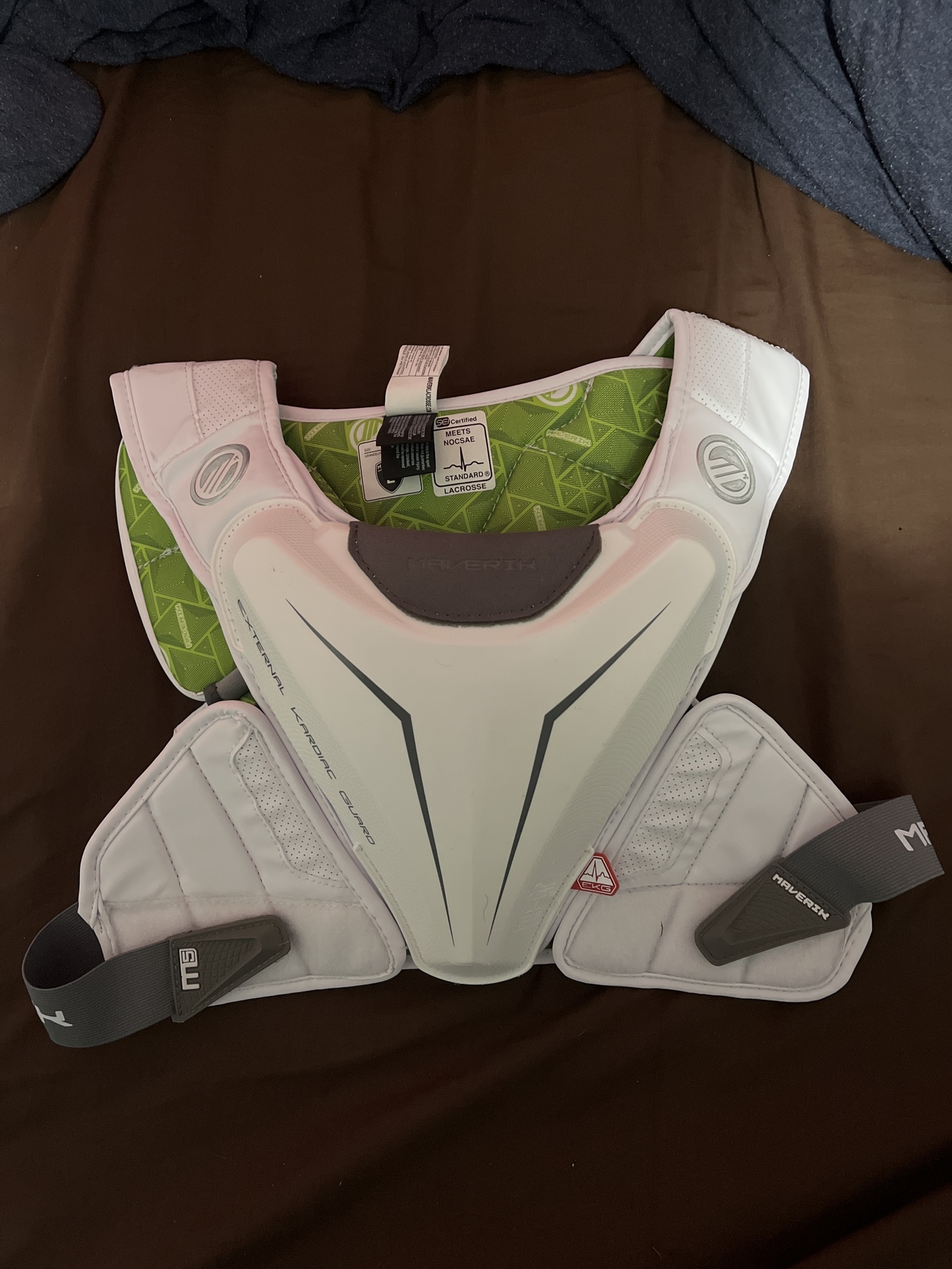 New Maverik M5 EKG Shoulder Pads SidelineSwap