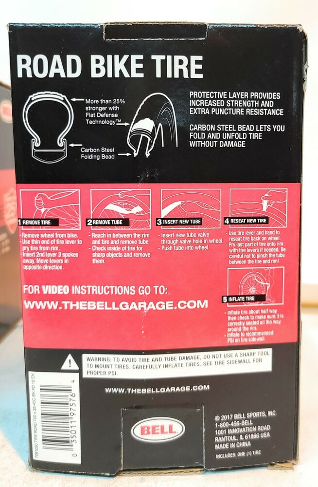 Lot of 2 Bell Road Bike Tires 700c x 32c 45c SidelineSwap