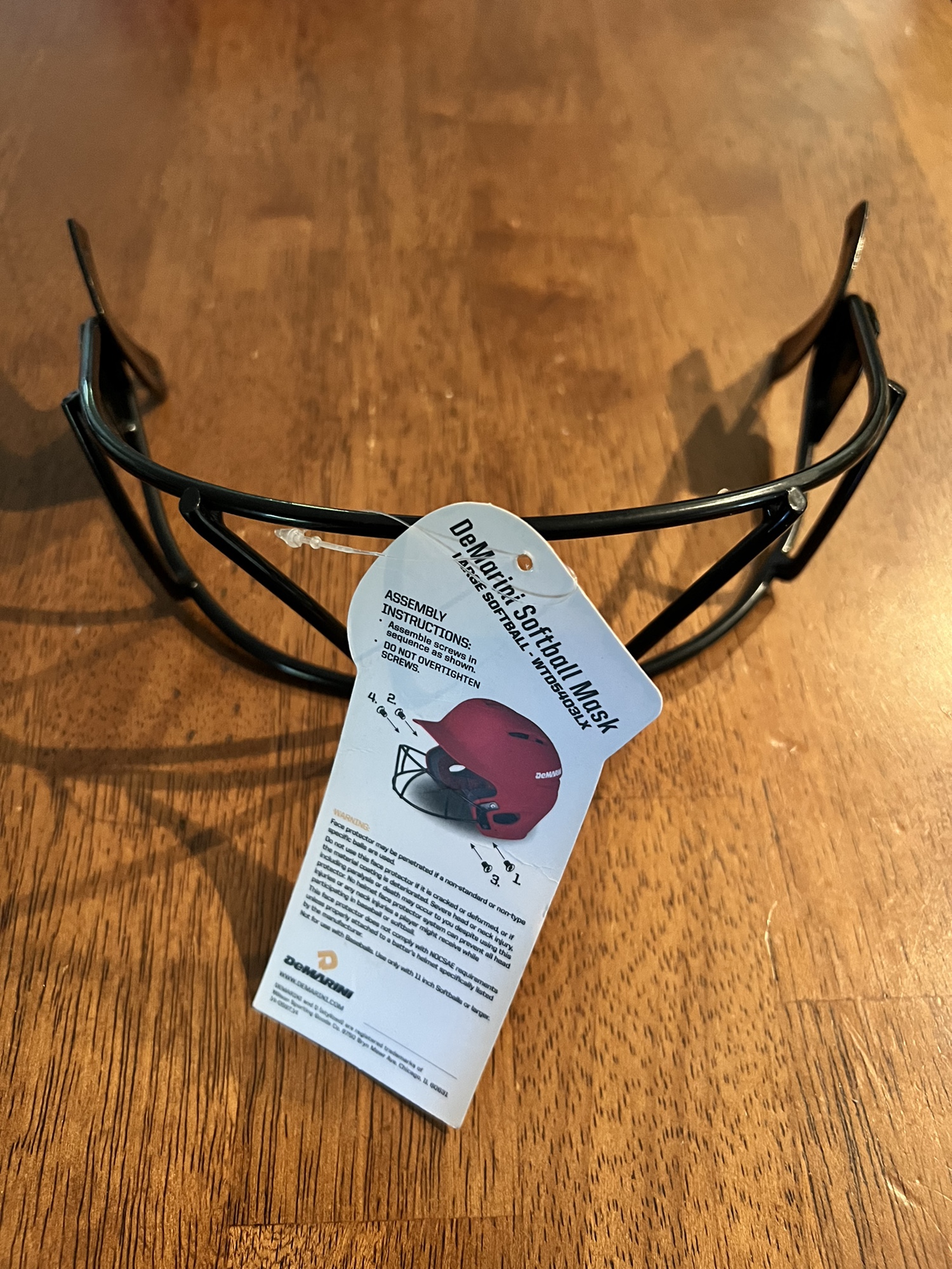 DeMarini Paradox Batting Helmet Face Mask L/XL SidelineSwap