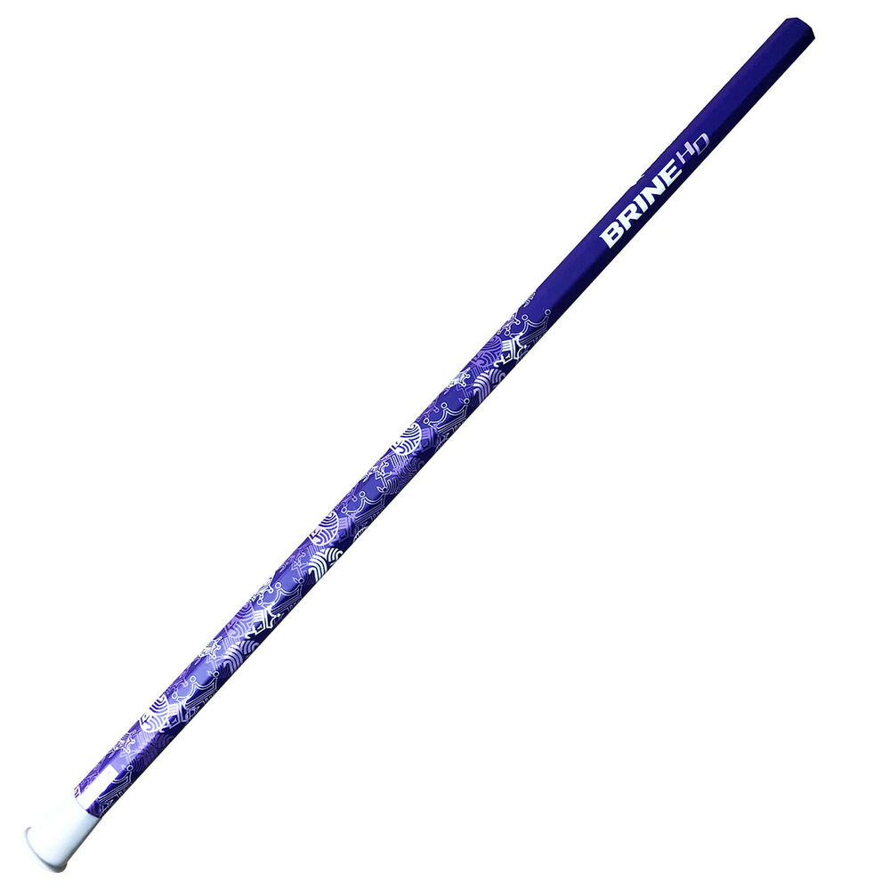 New Brine Swizzbeat HD composite purple lacrosse handle shaft 30" lax