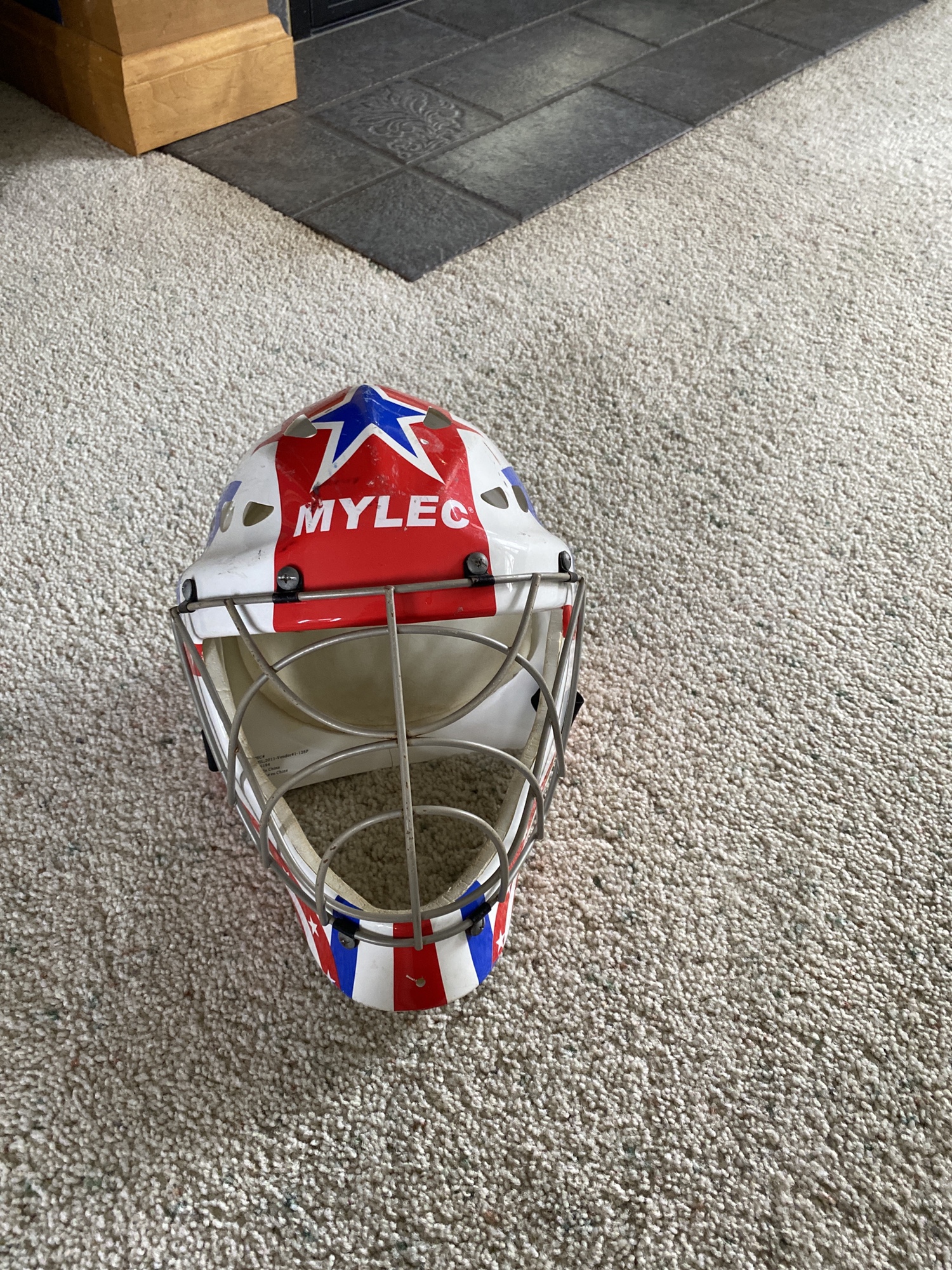 Used Mylec Street Hockey Goalie Helmet SidelineSwap